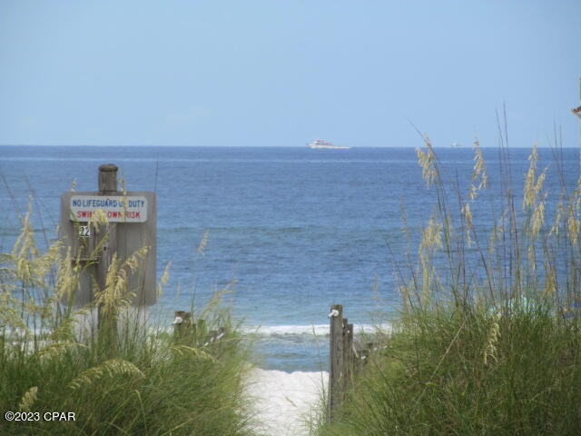 Breathtaking view of the Gulf! This freshly painted 1 bedroom, 2nd floor unit features open living/dining room and kitchen with      										

 unobstructed view of the gulf.  Enjoy the view and the sun from your front deck. Water, sewer and garbage included in the rent. Onsite shared coin operated laundry facilities, and an exterior shower is provided for your convenience. Only electric grills allowed on deck. Assigned parking with permit. Property is on septic system. Shared garbage cans. ONE OCCUPIANT ALLOWED PER OWNER. NO PETS!