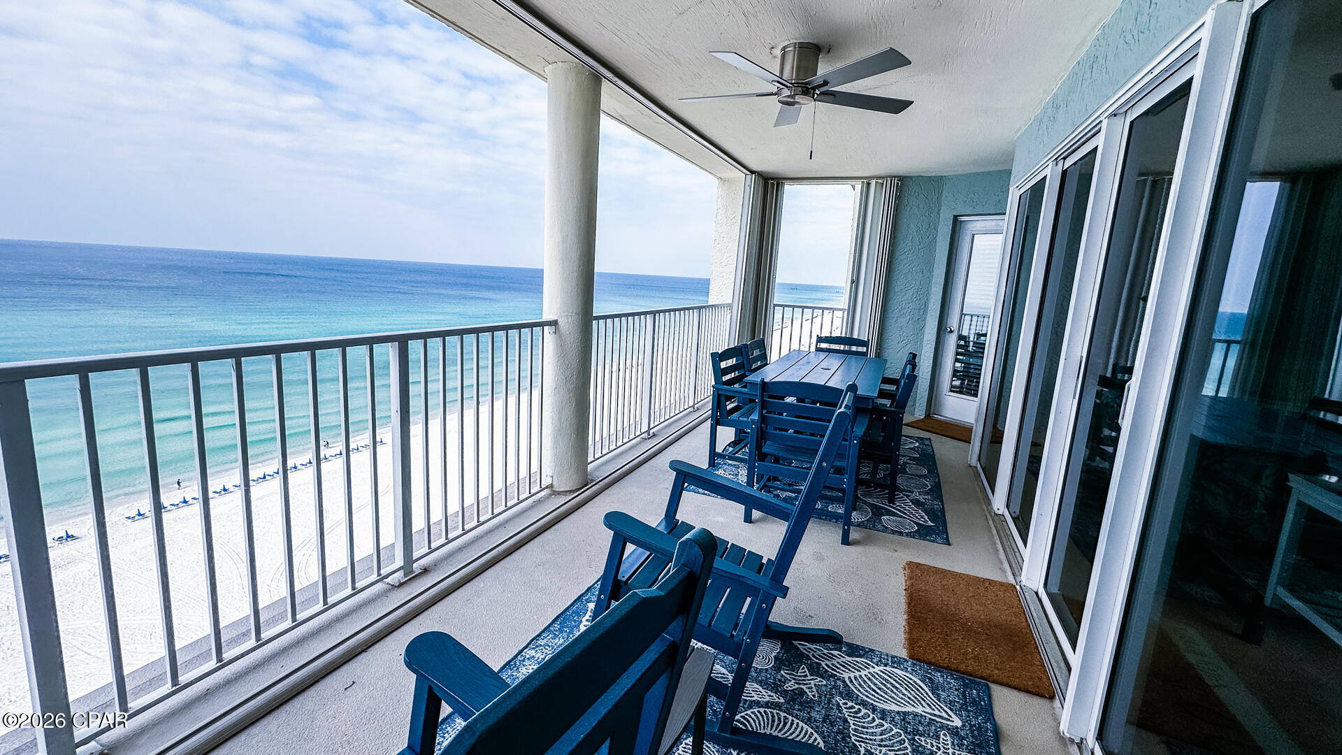 Very desirable 3 bedroom with a lockout unit in Long Beach Tower 2. This unit has 2 gulf front primary bedrooms, enter the huge balcony from either primary bedroom and living room. The unit has been updated and furnished with tasteful beach decor. Great rental unit or second home! Plenty of parking and even parking for trailer or motor home and it's far enough from the Main Street so road noise isn't an issue. Complex boosts Large lagoon pool, 2 heated pools, 2 whirlpool spas, high speed elevators, and 1300 sq ft of beautiful beach. Currently on a short term rental plan but mainly used by sellers. ALOT! Rental beach chairs transfer for the year.NEW $7,000 AC 5/26,NEW dryer 5/26