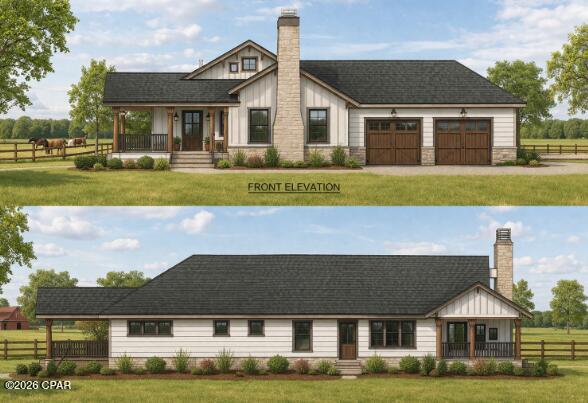 Welcome to your private slice of country living in Calhoun County. This beautiful 10-acre ranch offers the perfect blend of space, privacy, and modern comfort. Featuring a thoughtfully designed home with approximately 2,166 heated and cooled square feet, this property includes 3 bedrooms, 3 bathrooms, and a spacious open-concept layout ideal for everyday living and entertaining. Enjoy a large kitchen flowing into the living and dining areas, a cozy fireplace, and a split-bedroom floor plan for added privacy. The primary suite features a walk-in closet and a well-appointed bathroom. Additional highlights include a mudroom/laundry area, a 2-car garage, and inviting front and rear porches--perfect for relaxing and taking in the peaceful surroundings. Beyond the home, the property offers endless possibilities with ample space for animals, gardening, recreation, or future expansion. Outdoor enthusiasts will love the nearby natural amenities, including kayaking in crystal-clear, spring-fed waters that flow into the Chipola River, as well as scenic biking trails throughout the area. Whether you're looking for a homestead, weekend retreat, or investment opportunity, this Calhoun County ranch delivers space, functionality, and a lifestyle you won't want to​​‌​​​​‌​‌​​​​‌​​‌​​​​‌‌ leave.