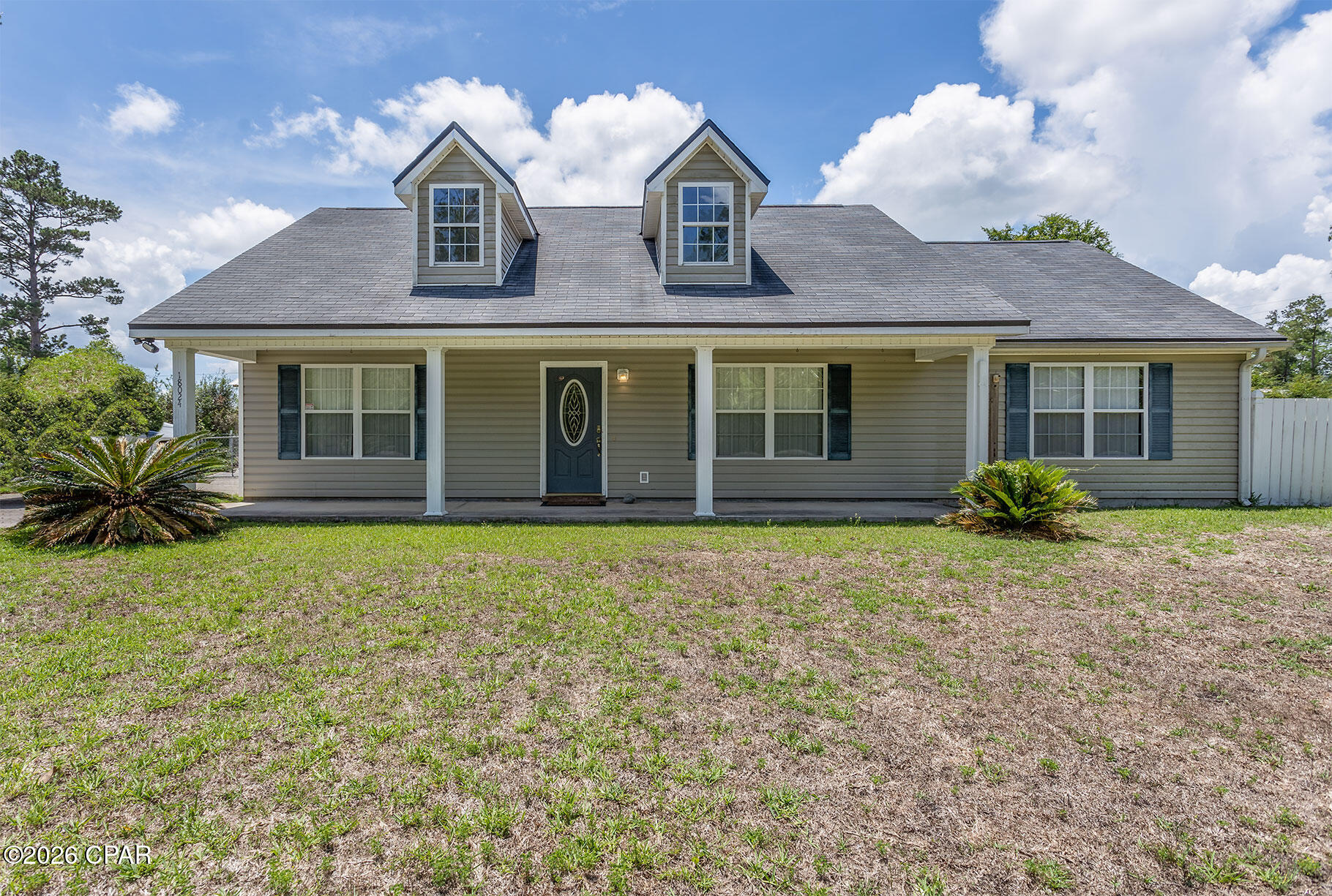 Welcome home to this charming 3 bedroom 2 bath residence nestled in a desirable area of Blountstown,  small towns in the Panhandle of Florida. Blountstown has great schools, top rated sports, and a college recruiting powerhouse football team. The home is perfectly located close to parks, grocery stores, restaurants, fishing on the Apalachicola River and water enjoyment such as tubing or canoeing on the Chipola River. Step in and discover a bright and inviting open floor plan featuring a spacious living room, a well appointed kitchen and dining area. This is the perfect spot for family gatherings or entertaining. The primary suite offers a walk in closet, and an bathroom with a shower and soaker tub. Enjoy relaxing mornings on the covered porch and peaceful evenings in the spacious fenced in back yard. There is also a covered garage area and an out building on the property. Blountstown is centrally located close to Panama City Beach and Port St Joe.