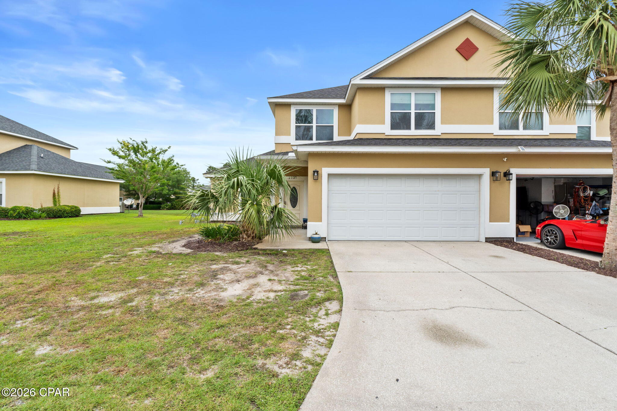 Welcome home to this beautiful and spacious townhome located in the desirable gated community of Annabella's Townhomes.
A premier location in the heart of Panama City Beach. This home is 4 bedroom, 3.5 bath and features two master bedrooms with each having private bathroom suites. One master suite on the first floor, and the guest master suite is on the second floor.   The kitchen is equipped with-Dishwasher, built in microwave, refrigerator and range. Breakfast bar with granite countertops, tile backsplash, and pantry closet. All the bedrooms have  luxury vinyl plank flooring. The exterior offers a large open patio with a water view. This community offers a community pool, clubhouse, fitness room. Come check out this prime location which is conveniently located close to schools, restaurants, shopping, golf, pier park, and much more! Just minutes to the beautiful waters of the Emerald Coast!