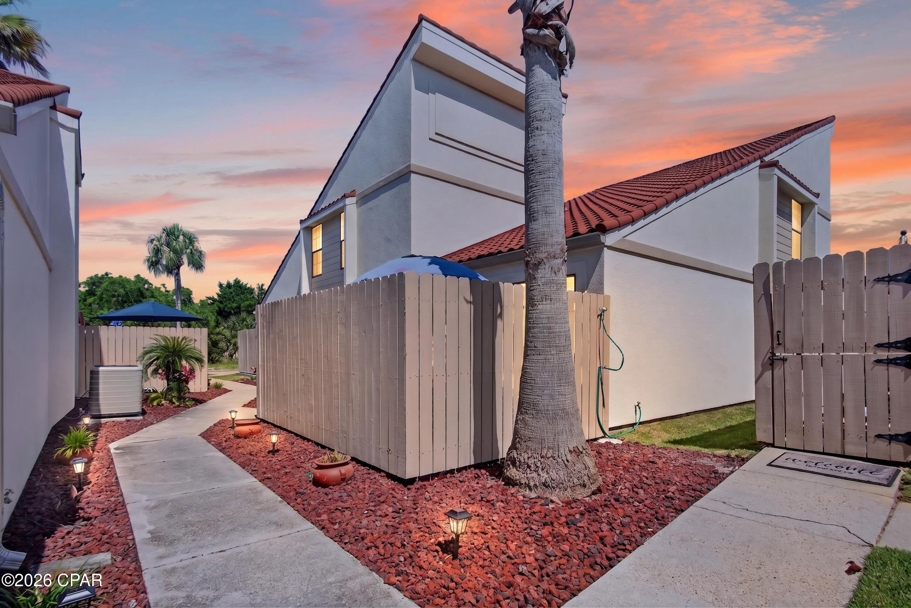 LOCATION, LOCATION, LOCATION!! This stunning turnkey condo near the front of the highly sought-after Horizon South Resort is fully furnished with modern finishes and ready to rent or enjoy as your own beach getaway. Ideally located on the desirable west end of Panama City Beach, this unit is just steps from the resort amenities and directly across the street from dedicated beach access. The spacious open-concept living area offers abundant natural light, including a kitchen with modern appliances, a generously sized primary suite with private bath, comfortable guest bedroom, and private patio perfect for relaxing after a day at the beach. Horizon South amenities include 4 pools (including a heated pool), hot tub, tennis & pickleball courts, shuffleboard, horseshoes, 18-hole mini golf, and a brand-new fitness center. Conveniently located near shopping, dining, and entertainment, this condo makes an excellent investment property, second home, or full-time residence. Measurements are approximate and should be verified.