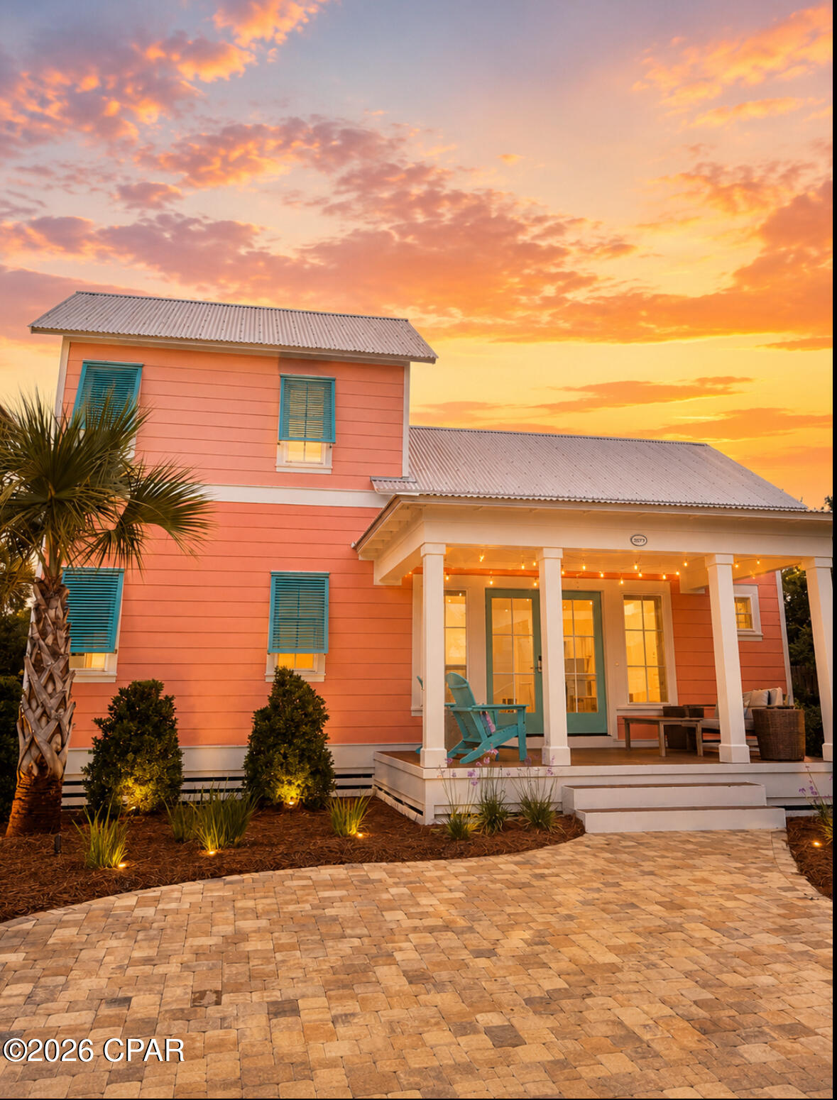 Escape to your own slice of heaven at the brand-new Margaritaville Beach Cottage Resort, the premier beachfront destination on Front Beach Road in Panama City Beach. Surf Bungalow 37 is a pristine, less than two-year-old, one-bedroom cottage featuring an expansive mezzanine loft with two full-size bunk beds. This property utilizes the highly coveted, rare, Surfs Up floor plan. Spanning a generous 816 square feet, it's the biggest layout in the Surf Bungalow collection. Highly Exclusive: Only 14 of the resort's 42 bungalows feature this specific design, and they are rarely up for sale. This property is expertly designed and comes fully furnished from top to bottom for a seamless, turnkey transition. Main Floor Primary Suite: Features a luxurious king bed and a private, upscale en suite bathroom. Second-Floor Mezzanine: Perfect for guests or kids, offering built-in full-over-full bunk beds and its own private bath. Living Space: Enjoy an open-concept living area, a fully equipped modern kitchen, and a comfortable dining space. Outdoor Living: Relax on the large front porch surrounded by lush, tropical landscaping. Convenience: Positioned in a private, quiet spot within the resort, yet just steps away from your designated parking space and guest parking. Owning here means indulging in the ultimate Panama City Beach vacation experience, with access to unparalleled resort perks: Nearly 600 feet of private, pristine white-sand beach. A massive resort-style pool with zero-entry access. A relaxing lazy river and two thrilling, amusement-park-grade waterslides. Exclusive Clubhouse Access: Take advantage of a state-of-the-art fitness center, a massive arcade, an activities center, conference spaces, and the iconic License to Chill Bar & Restaurant. Surf Bungalow 37 is the epitome of a hassle-free investment. It functions as a fully operational vacation rental. All measurements are approx. and should be verified by buyer.