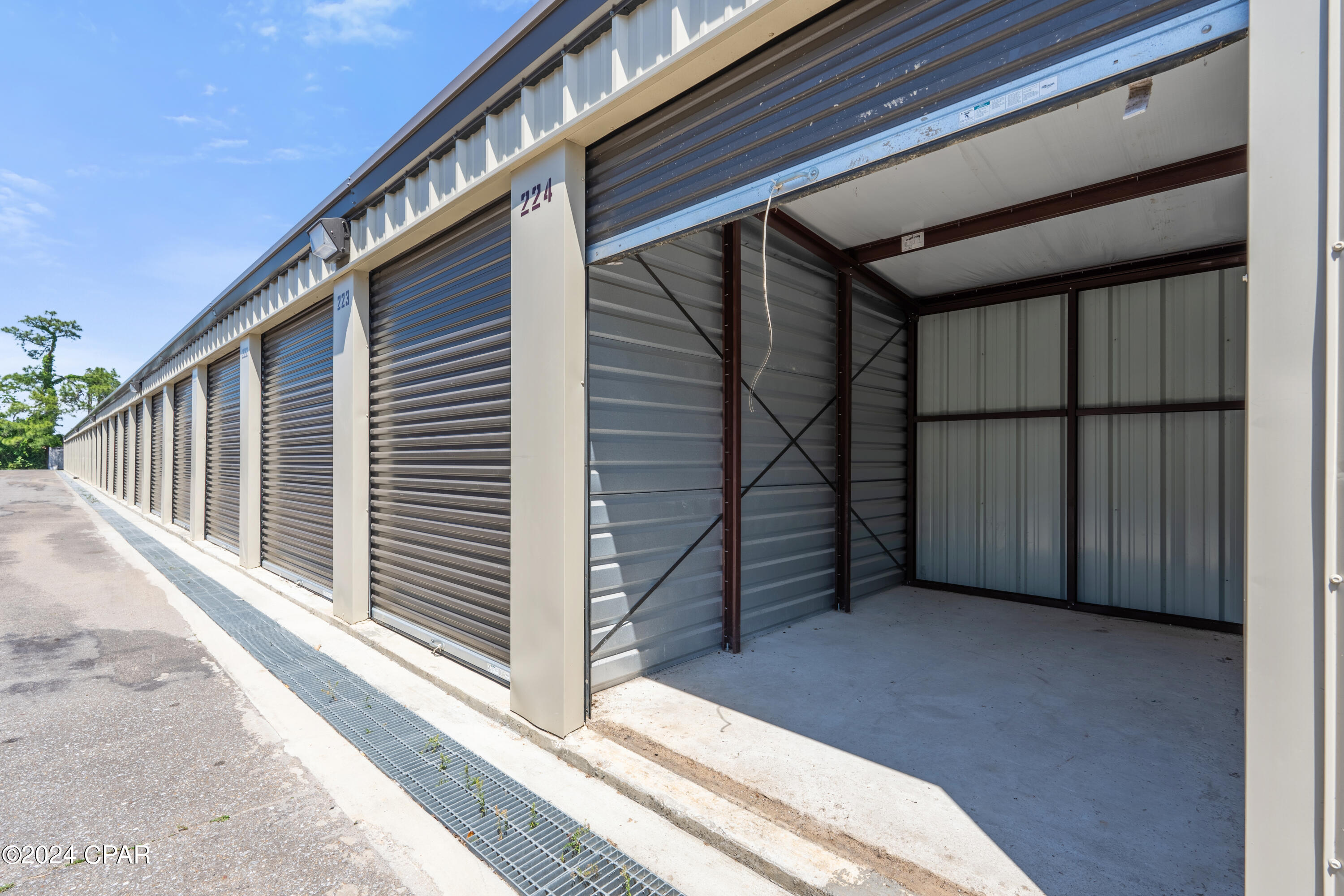 Presenting a freshly renovated 223± unit self-storage complex, enhanced with 50 new units. Boasting an on-site office, digital signage, and electric access control gates with SiteLink synchronization available, this investment appeals to both corporate investors and owner-operators. While occupancy is currently north of 72% and trending upwards post-expansion it has yet to stabilize, providing potential for cap rates north of 10.0% once reaching market vacancies. Ideally situated between the area's major east/west commercial arteries, 15th Street and 23rd Street, this facility is nestled in the heart of Panama City's housing landscape. Reach out today for additional information.