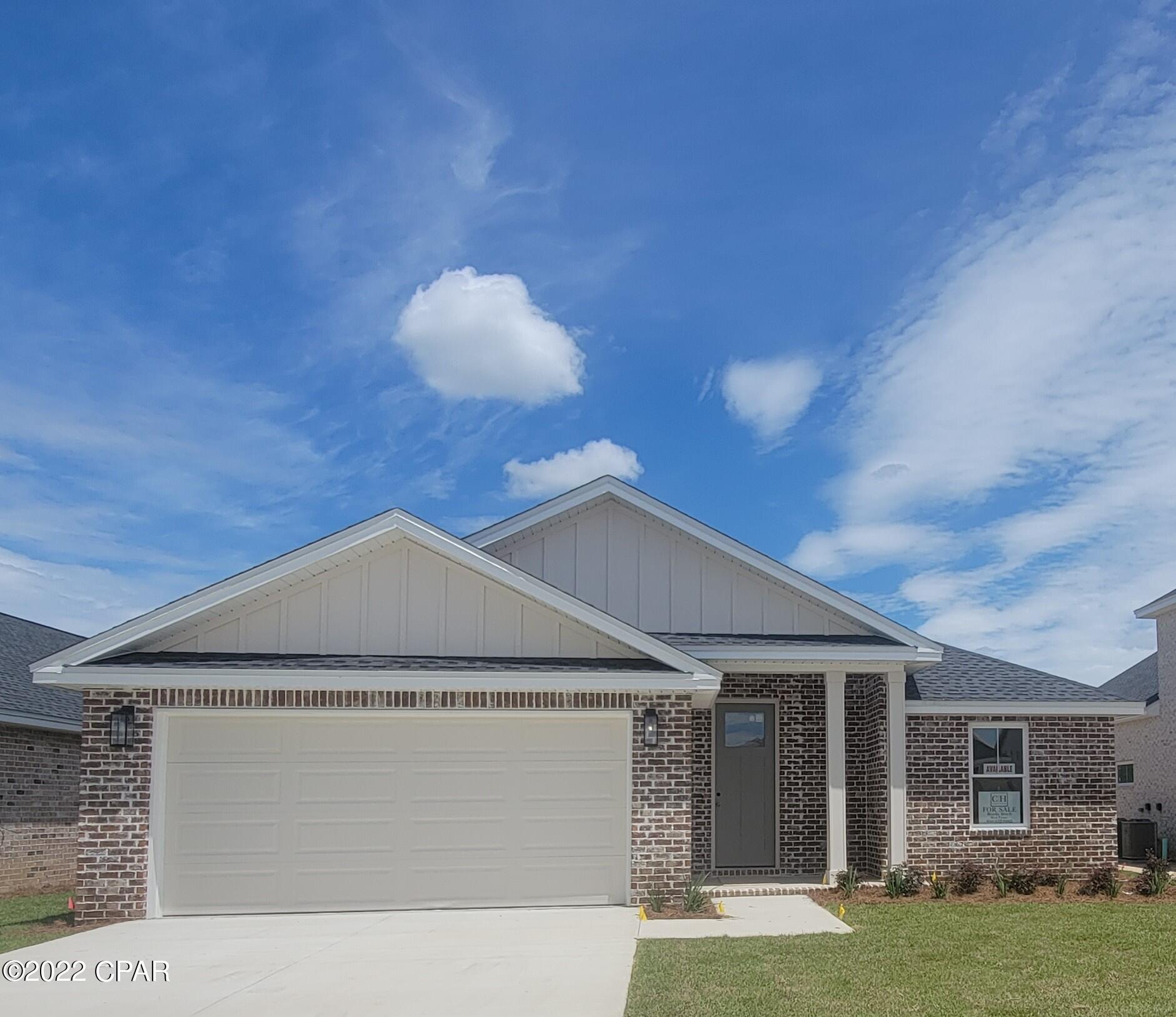 Bay Counties newest community has come to life, These homes are built by one of Bay Counties most sought after builders, Brick homes with spacious floor plans, custom solid wood cabinets, Quartz counter tops, Upgraded light fixtures, doors, Insulation, Trim, Low E windows, Luxury Vinyl flooring, Stand alone tubs, Neighborhood has under ground utilities, lighted streets. Zoysia Grass and landscaping! Let College Station be your next move.... This is the Vanderbuilt Floor Plan
