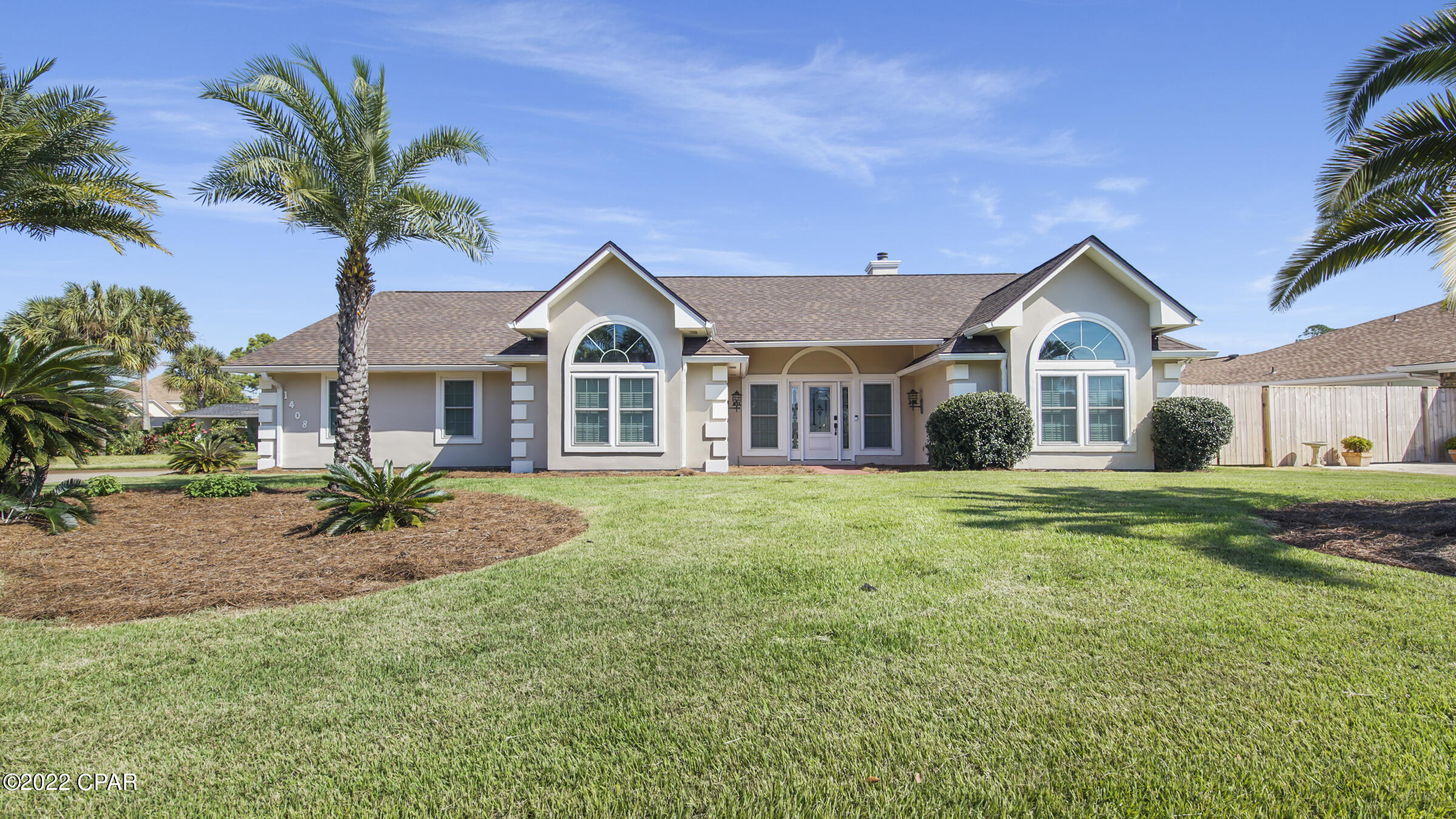 Gorgeous 4 Bedroom 3 1/2 Bath Canal Front Home in Bay Point! Inside, the home features a split floor plan with mostly tile throughout. The large sunk-in living room has vaulted ceilings and is equipped with French Doors that open up to overlook the pool deck and canal. Off the main living area is the large galley kitchen featuring granite countertops and stainless steel appliances, is accompanied on each end by a large formal dining room and a breakfast nook. The Master Suite features tray ceilings, large walk-in closet, double vanity, and large walk-in shower. Outside, the large screened in porch overlooks the pool deck, canal, and boat lift. This beautiful home has much to offer! For the full list of upgrades and amenities such as new roof, windows, and doors, please see photo section.