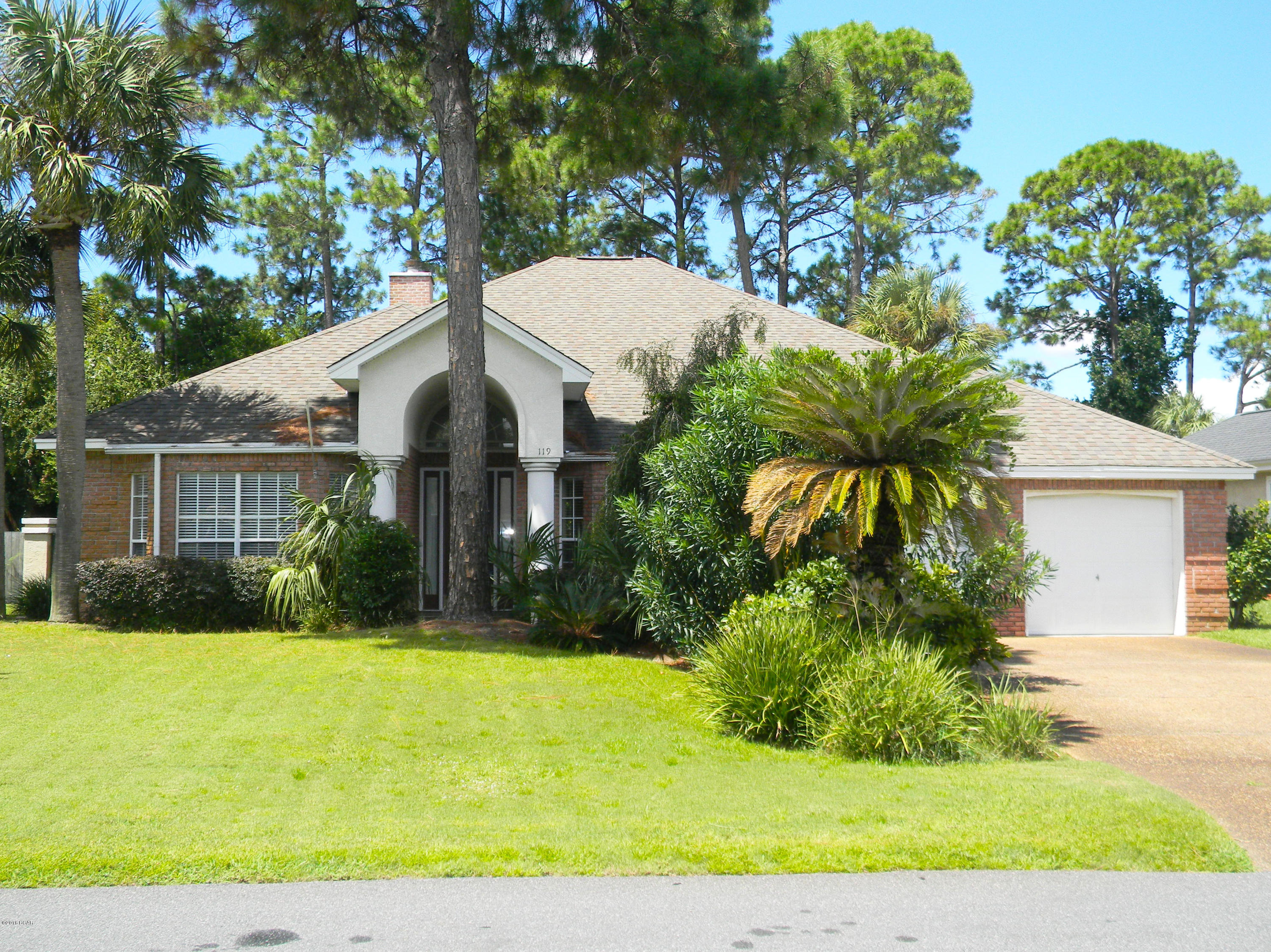This 3 bedroom, 2.5 bathroom home is centrally located off North Lagoon Drive in the Palm Bay community. Featuring over 2300 square feet, this spacious home offers both a formal dining room and formal living room. The master bathroom features a double vanity, garden tub with separate glass shower, and a large walk-in closet. The guest bedrooms share a Jack-and-Jill bathroom that has a double vanity. Exterior features include a large screened porch, private pool, two car garage, and fully fenced yard. Rent includes pool service and yard maintenance. Washer/dryer hookup. Small pet negotiable with $250 non-refundable fee. Home is also listed for sale.