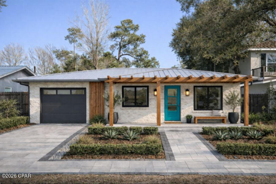 Modern coastal flip potential with major big-ticket items already addressed -- including architectural concept drawings. This deep 120' lot offers room for a pool and endless possibilities for redesign and expansion. Property has been 90% stripped to the studs and is ready for transformation, allowing the next owner to customize the layout and finishes from the ground up for maximum space efficiency and value. New septic installed May 2026, HVAC replaced in 2022, and roof replaced in 2018/2019 following Hurricane Michael. Previously appraised at $270,000 in December 2025, prior to interior demo and redesign phase.  Seller intended to complete renovation, but personal circumstances have shifted plans, creating an excellent opportunity for an investor, flipper, or developer to step in and capitalize. NOT located in a flood zone, buyer to verify. Seller open to financing w/30% down. Sold AS-IS.