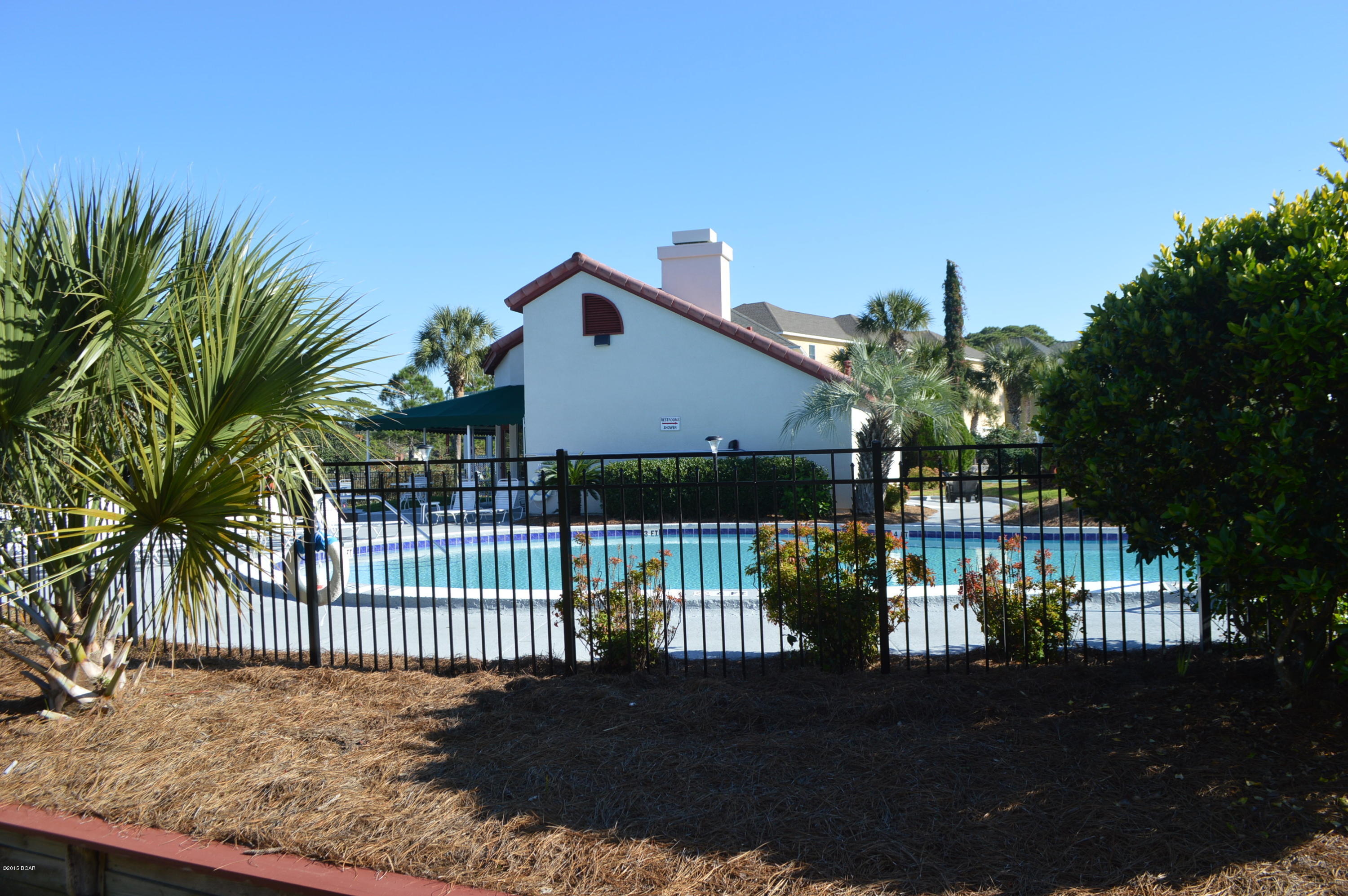 St. Thomas Square is located in the Heart of PCB within walking distance to the areas top attractions. This 3rd floor unit overlooks the Thomas Drive area. The complex features a community pool, clubhouse, boat dock and tennis courts. There are different shops and eateries located onsite. This is the larger efficiency floorplan that features the kitchen and dining area, walk in closet and large bath with double vanities. Great second home or vacation rental!