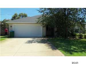 Features: Outstanding home in Pelican Bay with split bedroom plan, breakfast bar, ceramic tile and carpet, privacy fenced back yard, sprinkler system on a well, 2-car garage, community pool and community dock. All property sizes and ages are approximate, please measure and/or verify if important. School assignments are subject to change, please check with Bay County for most accurate information. Deposit is the same as the rent.
