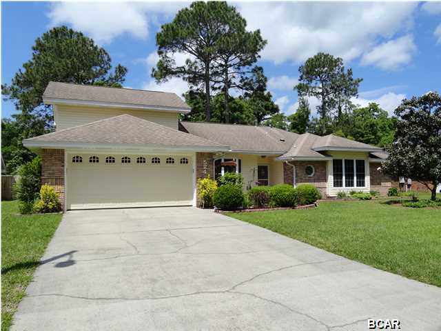 *** MOVE IN READY *** 1.5 story 4 BR/3 Bath home has 2,673 sf of living space. From the gorgeous landscaping and outdoor spaces to the contemporary decorated interiors this house will impress. There is a formal living and dining room in the front of the house and the den, kitchen and breakfast area are at the back. The master bedroom and 2 of the additional bedrooms are downstairs and upstairs is another bedroom with full bath that is currently being used as an office, but could be a MIL suite or Man Cave. There have been so many updates to this home that you know it has been well cared for: Re-roofed 2005, New Insulated Garage Door and Opener 2012, Double Pane Windows 2000, Window Tinting and Storm Protection Film 2006, Downstairs A/C 2008, Upstairs A/C 2014, Water Heater 2008,