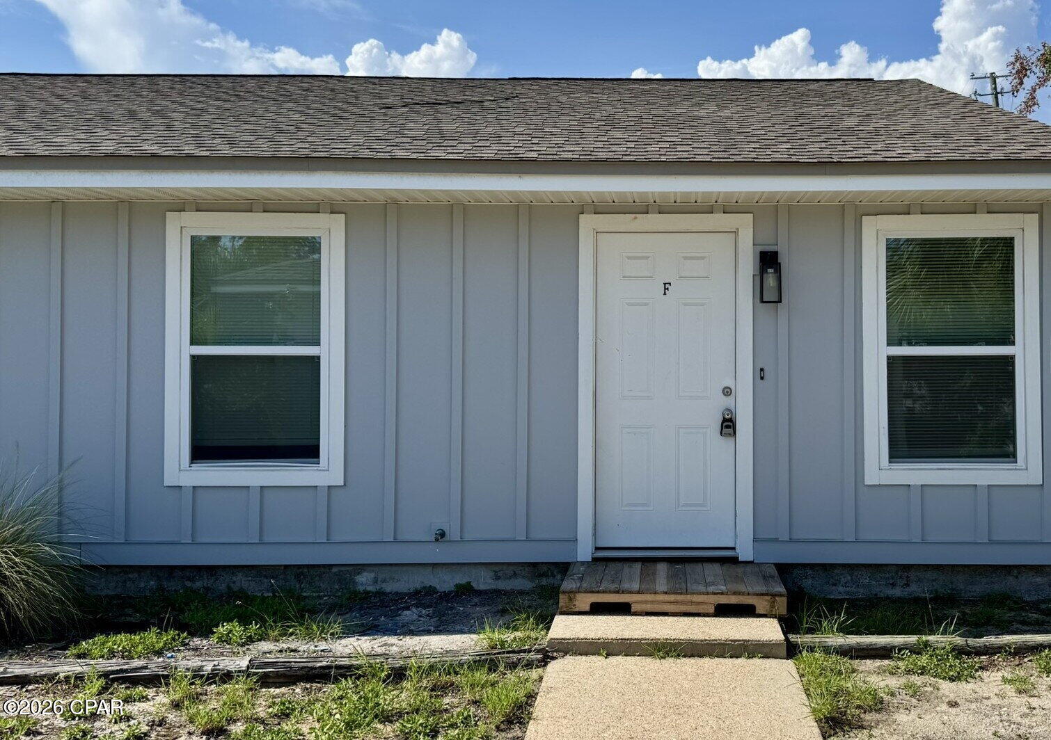 This updated unit features an open layout with newly installed LVP flooring, fresh paint, washer and dryer hook-ups, and abundant natural light throughout the spacious living area. This unit is within walking distance of local dining, shopping, and the entertainment of Downtown St. Andrews. To schedule a viewing, please text a copy of your ID to our property management office phone number located on this listing. We will coordinate a showing for you within one business day.
