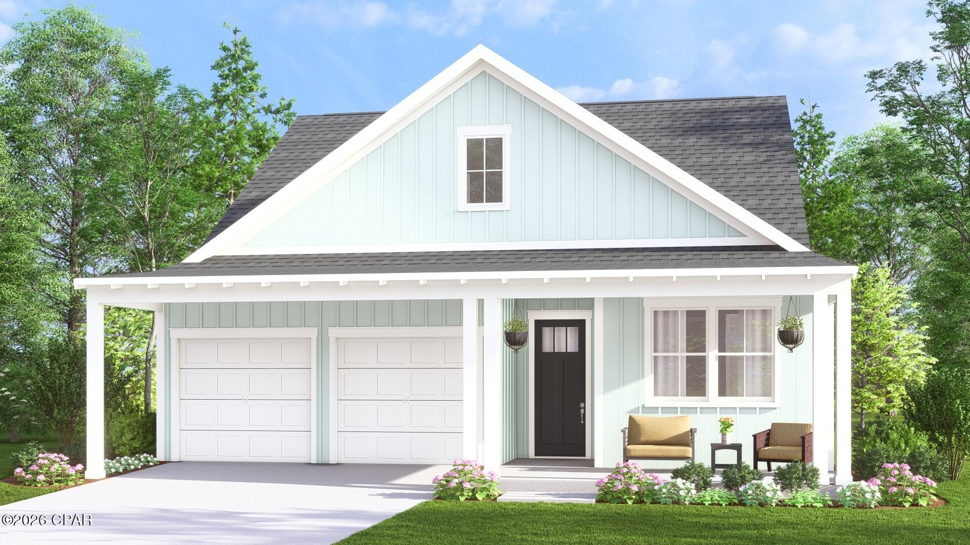 The popular Grayton plan built by Harris Doyle Homes is now available in Breakfast Point East. This spacious home offers plenty of comfortable indoor and outdoor living space with a large Great Room and kitchen extending out to a covered lanai. The main level primary suite features a large tile-to-ceiling shower and enormous walk-in closet. A second main level bedroom and full bath makes a great guest suite or study. New home plans built by Harris Doyle Homes start in the $430,000s in Breakfast Point East!