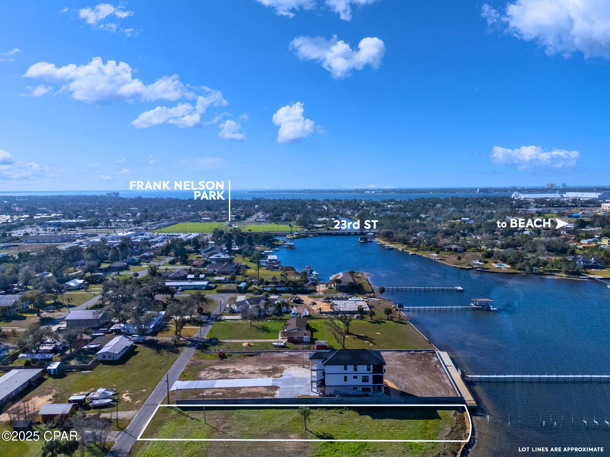 Waterfront Lot for Sale in Panama City, FL - 126 Feet on North Bay! An incredible opportunity to own prime waterfront property in Panama City, Florida with 126 feet of direct shoreline on North Bay. This bayfront lot offers unobstructed water views and the perfect setting to build a custom waterfront dream home.
This property is available as a single lot with 63 feet of shoreline for $575,000, or purchase both lots together for a total of 126 feet of continuous waterfront for $1.1 million. With the option to subdivide into two separate lots, this is a rare and versatile investment opportunity.
Unbeatable Location and Lifestyle
Situated on a quiet, low-traffic street, this property offers both privacy and convenience. It's just minutes from Panama City Beach, where you'll find sugar-white sand, vibrant coastal life, and world-class fishing, boating, and waterfront dining. The Hathaway Bridge provides quick access to both Panama City and the beach, while Pier Park and the scenic 30A area offer some of the best shopping, dining, and entertainment in the region.
Build Your Dream Bayfront Home
With no HOA restrictions, this waterfront lot in Panama City, FL is a blank canvas for designing your ideal home. Whether you envision a modern coastal retreat or a classic bayfront estate, the possibilities are endless. Deep-water access makes this property ideal for boating, fishing, kayaking, and paddleboarding, with direct navigation to the Gulf of Mexico and the Intercoastal Waterway.
A Rare Investment Opportunity
Wake up to panoramic sunrises over North Bay, spend your afternoons on the water, and unwind in the evening on your private bayfront porch. Waterfront properties in Panama City, FL are in high demand, and this is a chance to own a piece of paradise with flexible options for development or resale.
Don't miss out on this exceptional bayfront property. Schedule a private tour today and start planning your waterfront dream home!