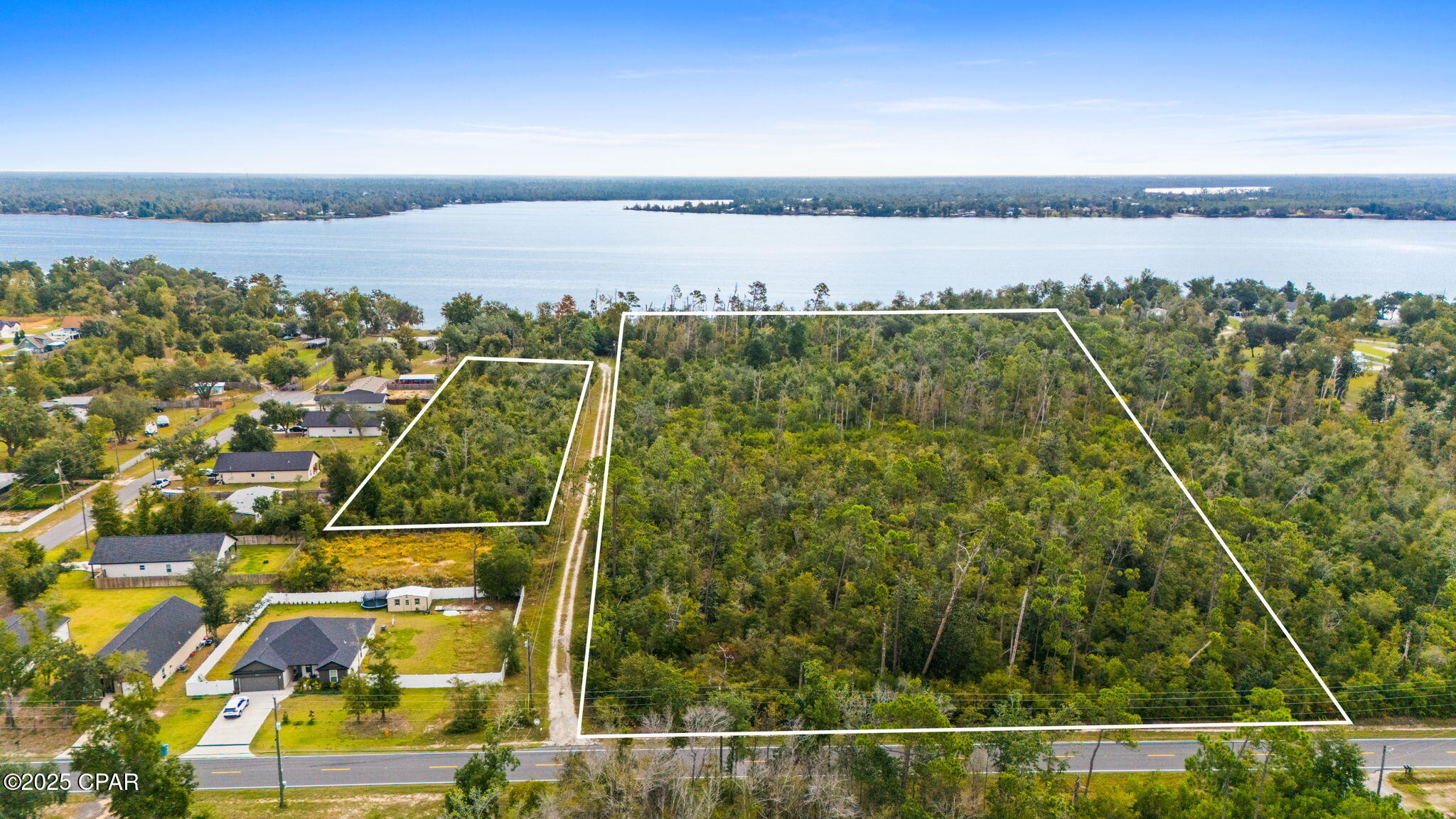 Outstanding lakefront property ideal for residential development.  330 feet on Deerpoint Lake.