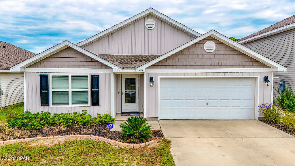 Available immediately . Fish from your backyard!! 

Welcome to your relaxing waterfront home and enjoy the nature surrounding you. 4 bedroom, 2 bath. Located in Fanning Bayou a family friendly community.Community pool , hot tub, grilling area and playground.
Ideal for relocating military family. 1806 sq ft
Large closets in Every bedroom.
LVP/carpet floors. Blinds throughout. Freshly painted. 
Fenced yard on the lake with fire pit and outdoor shed. 
Home boasts a screened porch and garage in addition to modern kitchen with dishwasher. Range, double door fridge, walk in pantry
Walkable neighborhood. Golf carts welcome!

A short drive to Lynn haven shops and new proposed marina