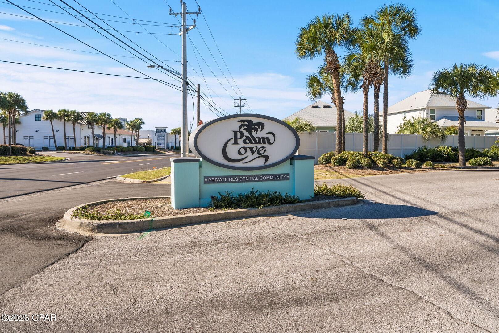 Welcome to Palm Cove in Panama City Beach  centrally located community just a short drive to the beach, dining, and shopping. This beautifully updated home is your ticket to affordable beach living. 

being a spacious 3-bedroom, 2.5-bath attached single-family this unit offers a functional layout with level entry, making it ideal for full-time living, or a second home. The main living area features an open floor plan with plenty of natural light, creating a comfortable space to relax or entertain. The primary suite along with additional half bath and laundry are also on main floor. 

Upstairs, you'll find two generously sized bedrooms,  along with ample storage and closet space. The home can be purchased furnished (negotiable) with an acceptable offer making it truly move-in or rental ready. Palm Cove residents enjoy access to community pools and a low-maintenance lifestyle, all within close proximity to the beach and local attractions.

Whether you're a first-time homebuyer, looking for a coastal getaway, or seeking a property with short-term rental potential, this one checks the boxes.
Schedule your showing today and see what Palm Cove living is all about.