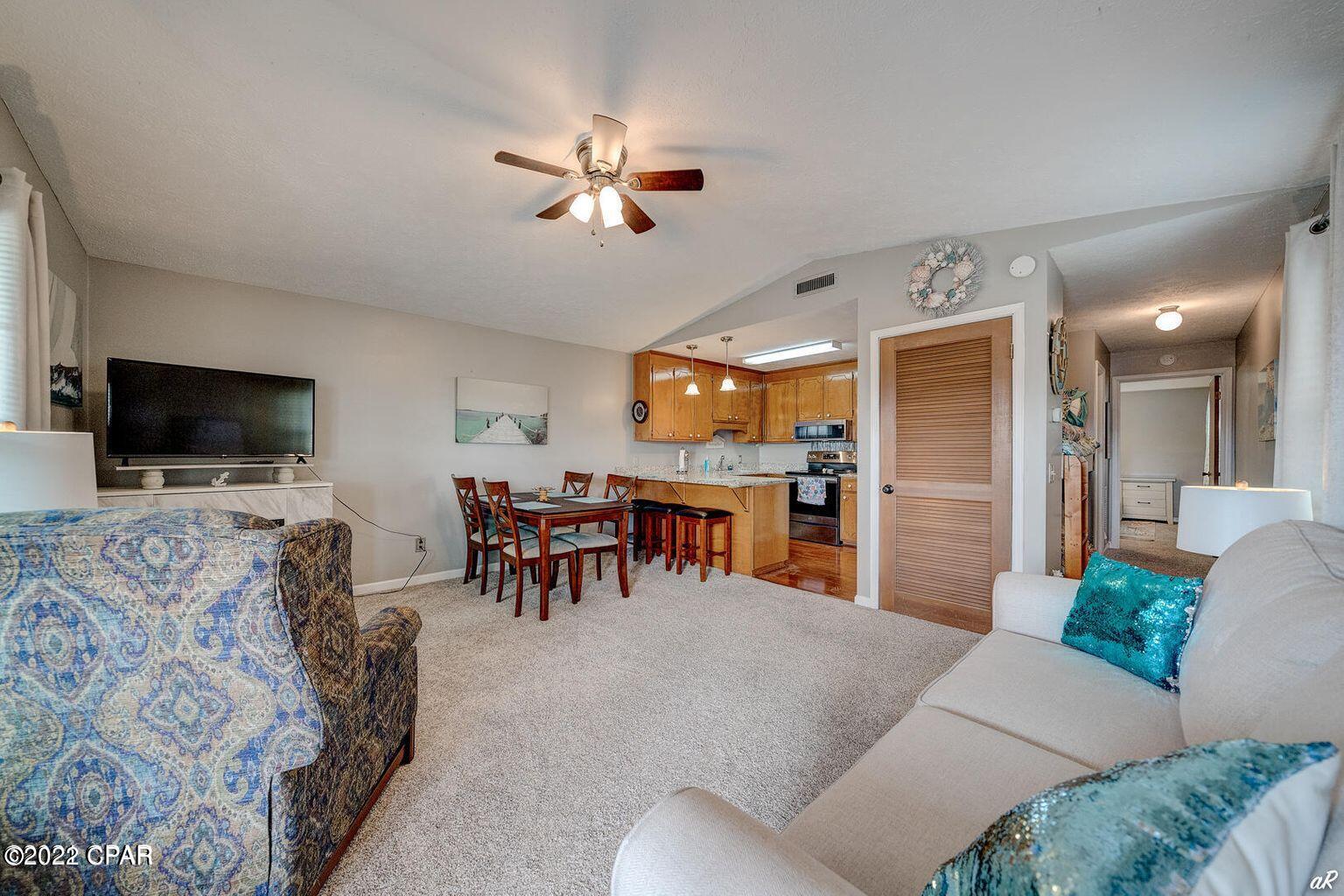 MOTIVATED SELLER!  SHOW AND BRING OFFER!

Lowest priced 608 SF Horizon South condo on the market with the most premium finishes! Prepare to be amazed! This is one of the most immaculate and meticulously maintained condos in Panama City Beach, and is a short stroll to the Gulf of Mexico. The owner spared no expense when putting the finest furnishings, new carpet, granite countertops, new kitchen flooring, and new paint into this dream condo! This one bedroom / one bathroom, 608 square foot condo is located in the most desirable area in Horizon South where you are so close to the Gulf you can hear the waves during a quiet night, and very close to the community pool. Horizon South amenities include gated access, three community pools, hot tubs, tennis court, shuffleboard, and fitness facility