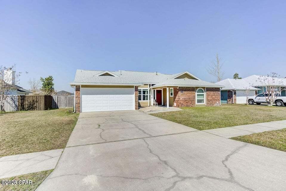 Check out this beautiful home in Callaway, just minutes from TAFB. This home has an impressive floor plan with a formal living or dining area just inside of the front door, luxury vinyl plank throughout, and a gourmet kitchen with a gas stove overlooking the HUGE fenced backyard. Pets are negotiable. The den area has a cozy brick fireplace and 10ft ceilings. Bedrooms are ample in size with a split floor plan. You will LOVE the huge laundry room and the backyard has a nice shed to store your things! Want to see this beauty? Text a photo of your driver's license to the OFFICE phone number, along with the address of this home and we will get your showing set up within 1 day!