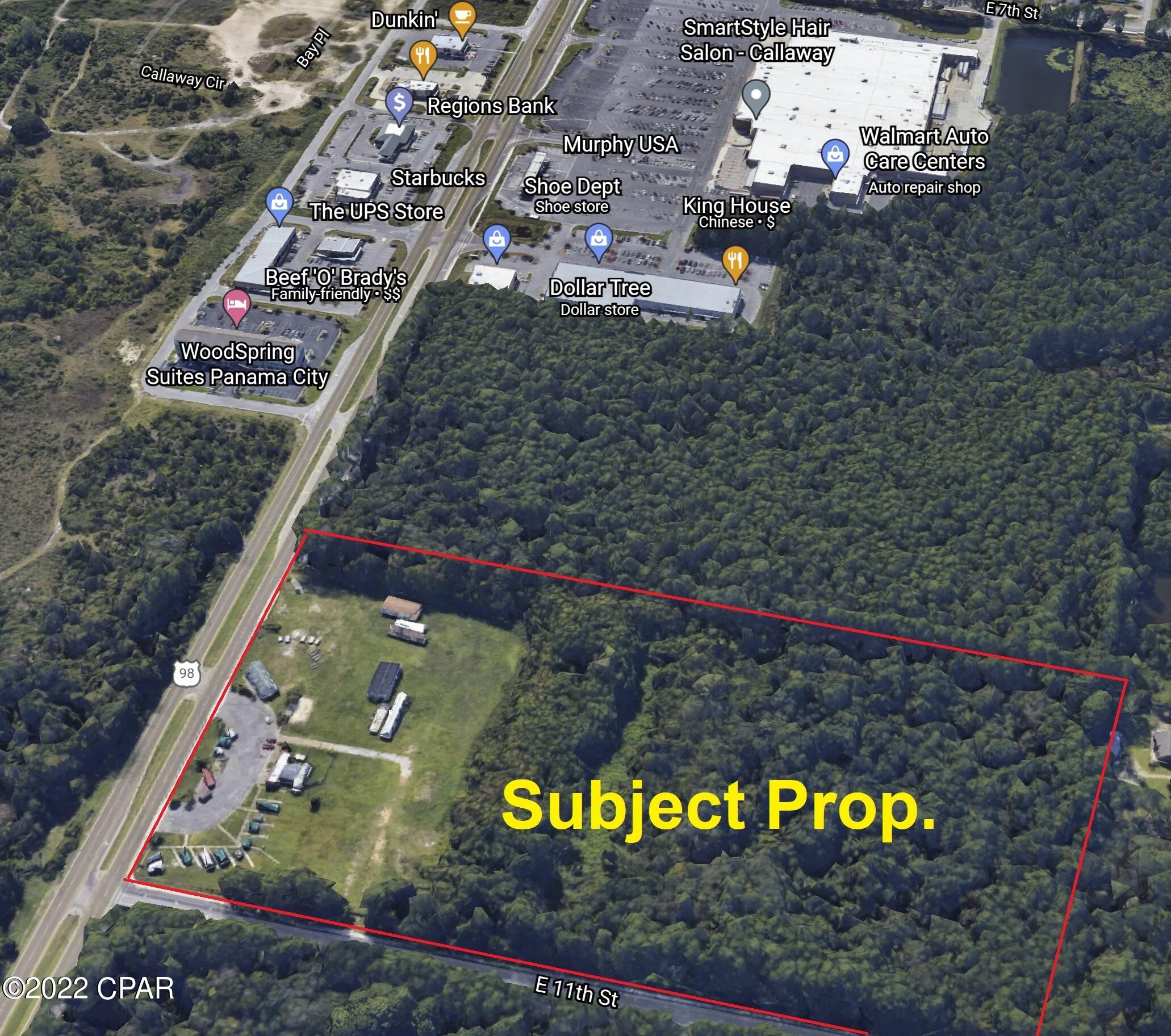 One of the last major corners available on Tyndall Parkway located just 1/10 mile from WalMart, one mile from Highway 22.  Over 40,000 cars per day traffic count,  on the Springfield side of Springfield-Callaway boundary.  This site is located 5 miles North of Tyndall AFB, involved in $5 billion rebuild and planned growth. This site is an optimal location for multifamily or commercial development.