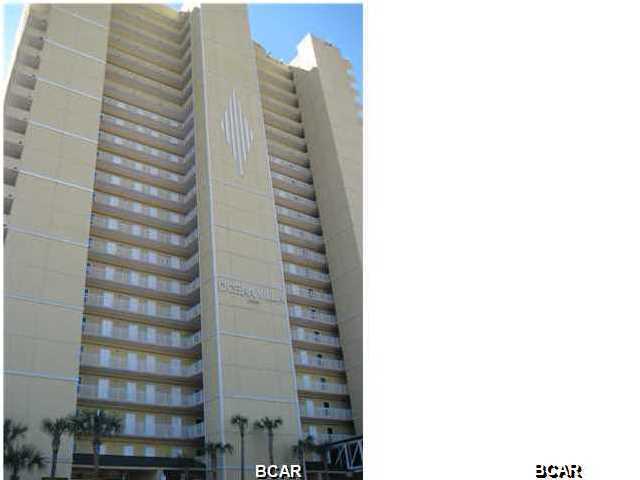 This is a BEAUTIFUL, west end, gulf front condo with spectacular sunset views!!! Unit is completely tiled, updated with nice furnishings, and very clean. Owners closet inside unit and large owners storage next to unit's front door. You will absolutely love the extra large bowed balcony, accessible from the master suite as well as the living area. Pride of ownership!!!