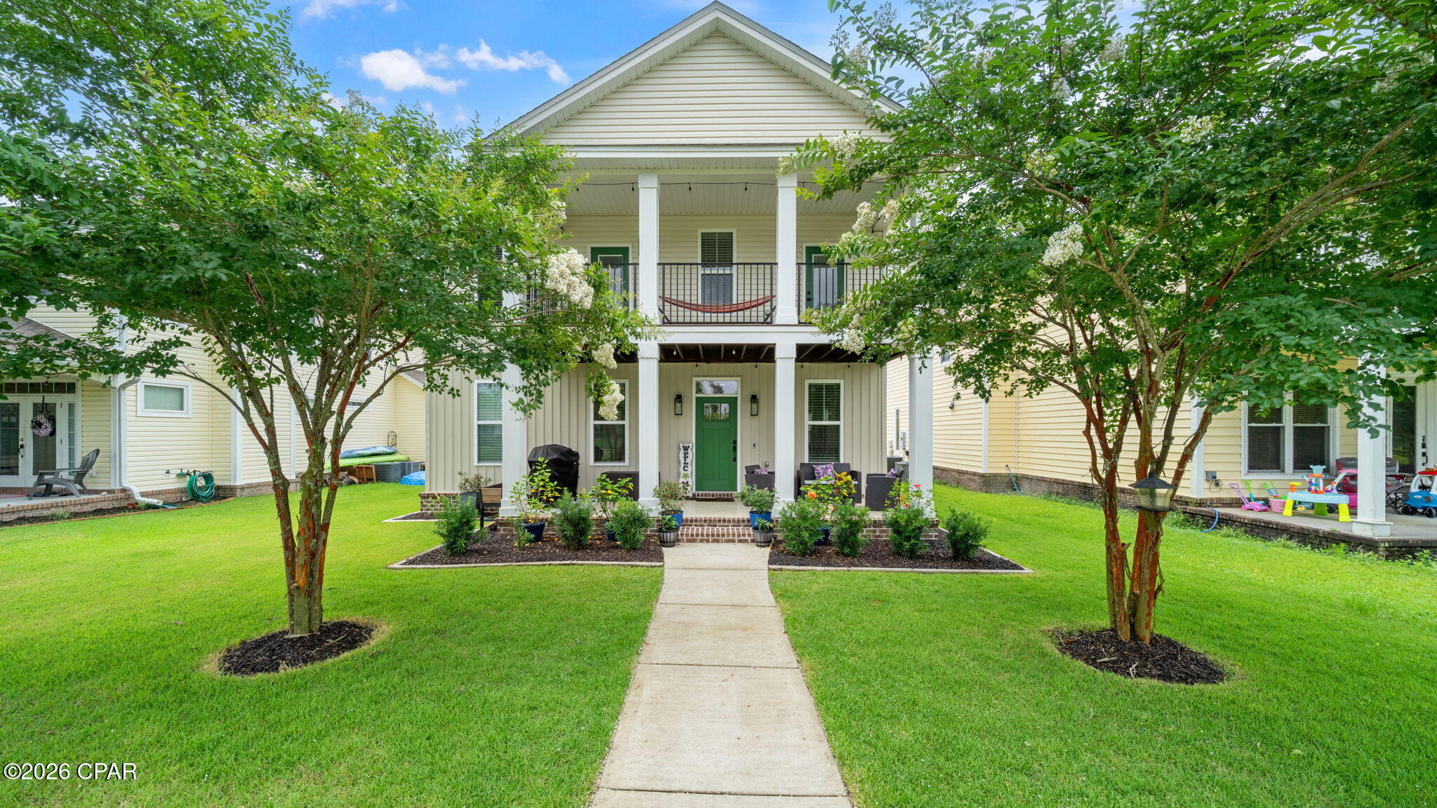 Custom home built by Ben Wortman

Welcome to 3915 Indian Springs Road in the highly desirable Riverside community of Panama City! Built in 2021, this spacious 4-bedroom + bonus room with a closet, 2.5-bath, home offers over 2,600 square feet of thoughtfully designed living space with modern finishes, open-concept living, and plenty of room for entertaining.

Step inside to discover a bright and inviting floor plan featuring a large living area, high ceilings, abundant natural light, and a beautifully designed kitchen complete with granite countertops, stainless steel appliances, a large island, and ample cabinet space. The oversized primary suite provides a relaxing retreat with a spacious ensuite bath, double vanities, soaking tub, separate shower, and generous walk-in closet.

Upstairs offers additional living flexibility with spacious guest bedrooms and a versatile loft area perfect for a second living room, office, playroom, or media space. The backyard provides plenty of room for outdoor entertaining and pets.

Located in the sought-after Riverside subdivision, residents enjoy convenient access to schools, shopping, dining, Tyndall Air Force Base, and all that Panama City has to offer. 

This move-in ready home combines modern construction, energy efficiency, and functional living in one of the area's fastest-growing communities.

Why People Choose Riverside:

Schools: Sits directly across from North Bay Haven Charter Academy, one of the top-rated schools in the area.

Amenities: Features over 2 miles of paved walking trails, community pool, fitness center, waterfront community docks, a clubhouse, playground, and a basketball court.

Vibe: Known for its lush greenery, mature oak trees draped in Spanish moss, and a quiet, tight-knit neighborhood atmosphere. 
 
Schedule your showing today!