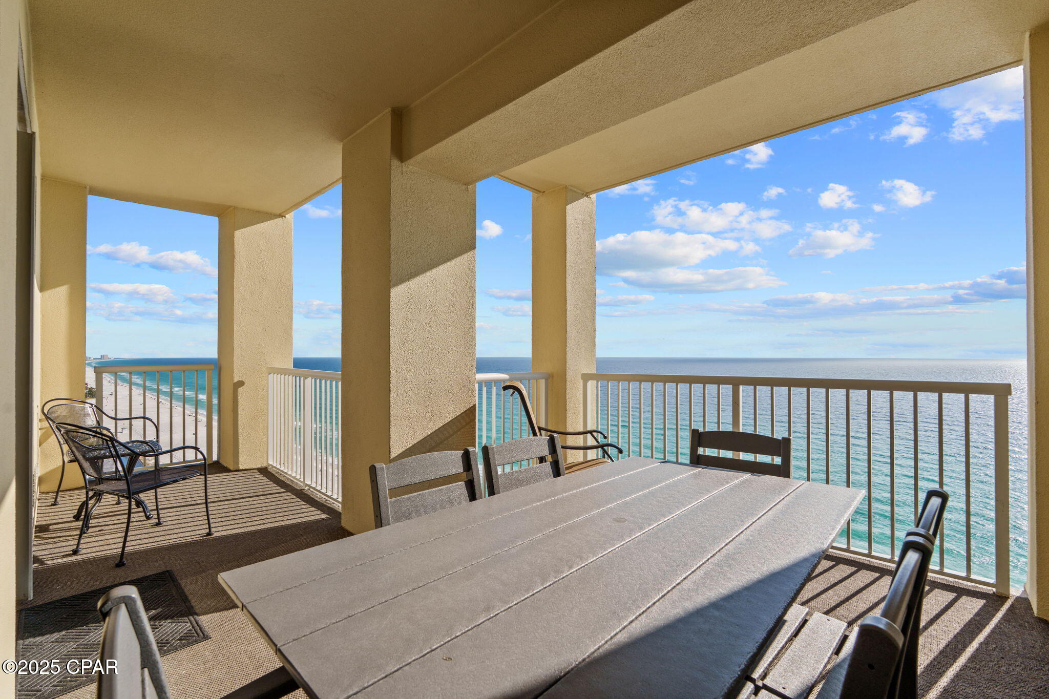 3BR gulf front condo? Yes! End Unit? Huge balcony? Yes! Gulf front primary bedroom? Yes! Nestled in the heart of Panama City Beach, surrounded by a sea of condos with high inventory, Grand Panama is still one of the beach's best kept secrets, offering luxury, comfort, and convenience. While many condos crowd the coastline with high inventory, very few condos are For Sale at Grand Panama -- a testament to how much owners love this resort. Schedule a showing today, this corner condo with an oversize balcony is in great condition and ready for a new owner! Gorgeous gulf views from the primary bedroom and living/dining room, gulf view from Bedroom #2, spacious Bedroom #3 with city view plus BUNK COVE. Grand Panama Beach Resort has one of the shortest walks to the beach (no stairs), Gulf Front pool and hot tub, a 2nd heated pool and fitness center, and is nearby several of the best restaurants and attractions on the beach! Don't miss this opportunity to own a rare corner unit in one of the most desirable resorts on the Gulf Coast. Schedule your private showing today!