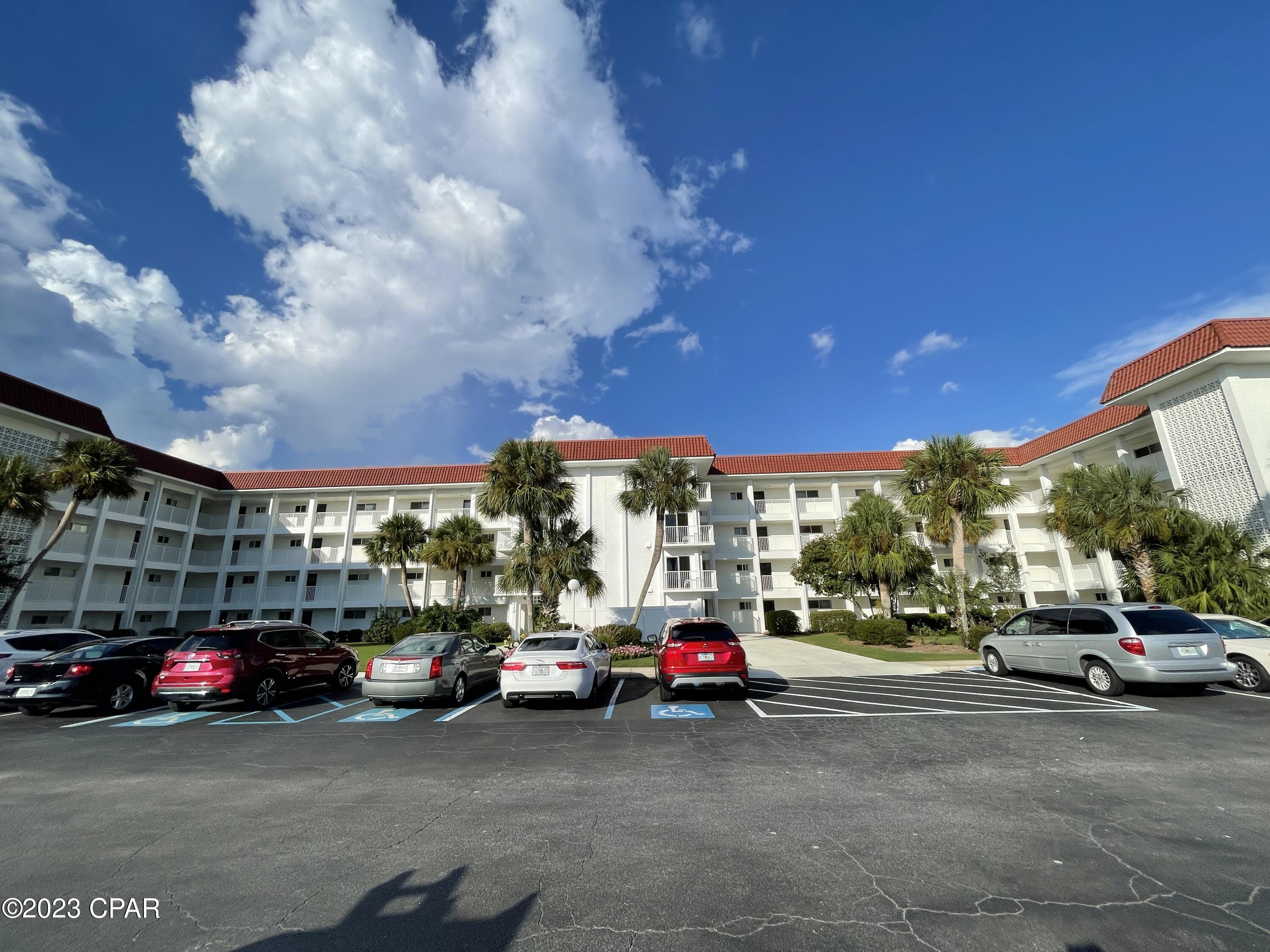 For lease - Flexible lease term - *Includes cable/internet, water/sewer, trash* Fully Furnished 1 BR | 1 BA condo on the third floor of Colony Club Condos! This condo is overlooking the beautiful grounds and community pool with a screened balcony off the living room and master bedroom. This is ideal for corporate housing needs. The kitchen includes a refrigerator, stove/oven, dishwasher, microwave, Keurig coffee maker and small appliances. The master bedroom has two queen beds and a TV. The living room is very spacious with comfy chairs and a TV. This is a turn-key rental available for 6-12 months with flexible lease terms. Onsite Laundry facility is just outside the front door; Outdoor storage for beach chairs, gear. *No pets allowed.