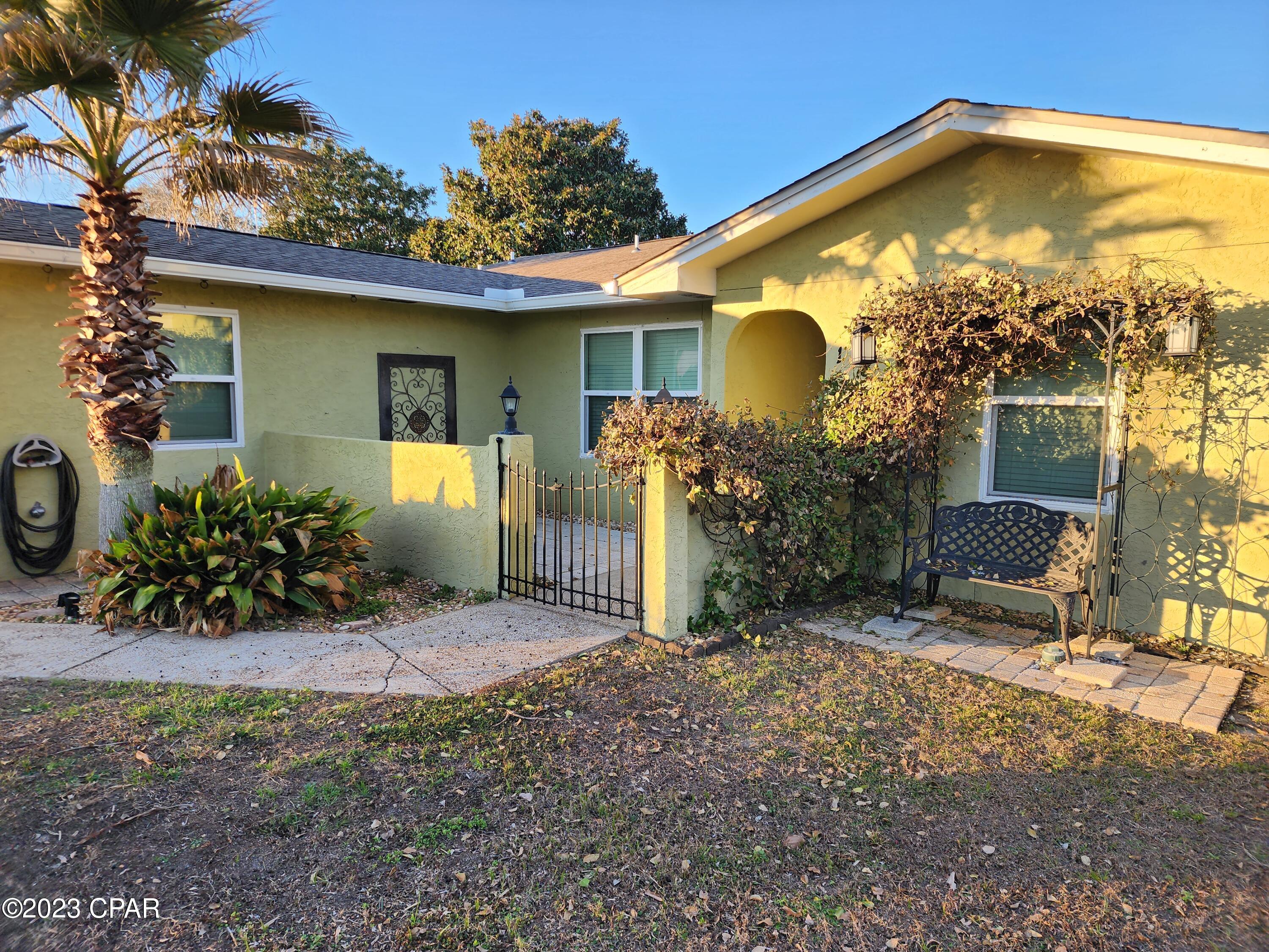 The advantages of this captivating Florida Cottage on the west end area of Panama City Beach become apparent before you even step into open concept floor plan within. The swimming pool, a splash of blue included and set among a beautiful deck and landscaped back yard. The home is within minutes of the beaches and is walkable to shopping & restaurants in Pier Park, concerts and events in Aaron Bessant Park and sports and recreational activities at Frank Brown Park. All top rated schools are within 5 miles of this amazing Florida cottage. Bonus is this property allows for short term rentals and can be a investors dream. Don't miss out on this opportunity to live on the desirable west end of Panama City Beach or own a rental investment machine just minutes to the white sugar sand beaches.