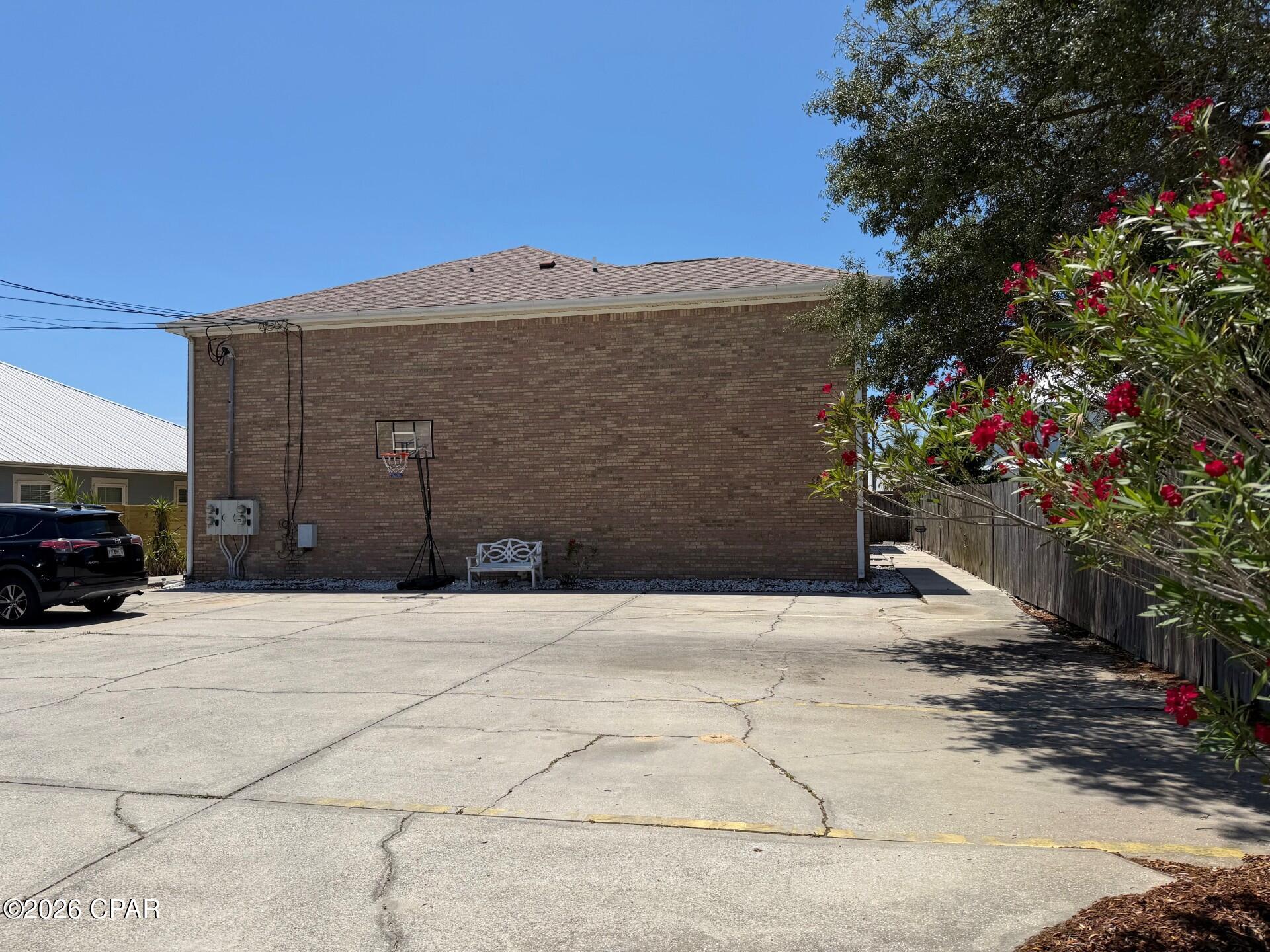 Incredible location!  Just 2 blocks to the beach.  This upstairs 2 bedroom 2 bath unit with over 1000 square feet is just a short walk to the beach, and has new paint and carpet.  Located in central Panama City Beach, this apartment is close to Pier Park, Breakfast Point, and the Thomas Drive corridor.