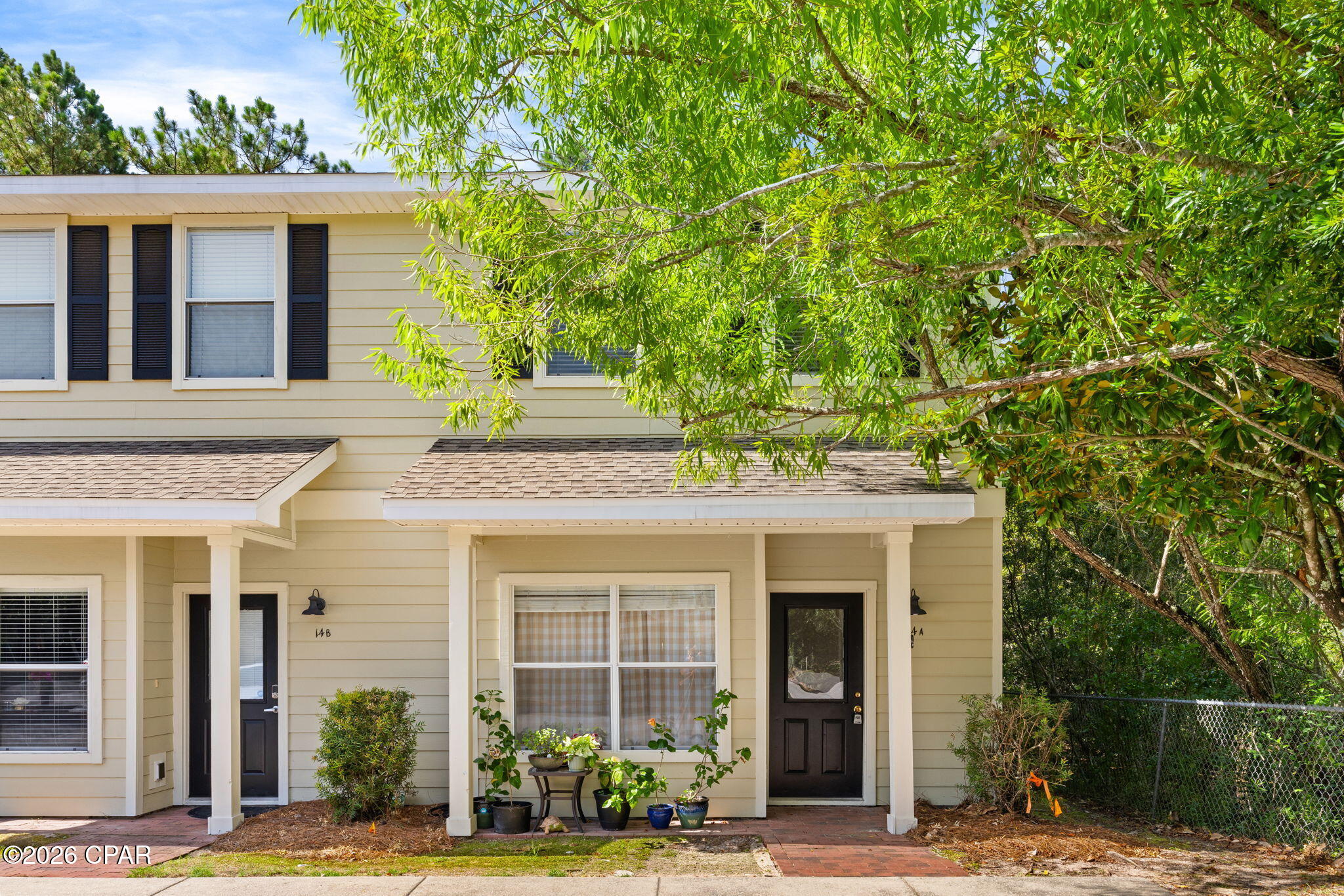 Located in the heart of Freeport, this beautifully updated corner-unit townhome combines modern finishes with a convenient location. Offering 2 bedrooms and 2.5 bathrooms, the home features a thoughtfully renovated interior with fresh paint, updated lighting, and quality finishes throughout.
The main level welcomes you with an open living and dining area that flows seamlessly into the remodeled kitchen, stainless steel appliances, and plenty of cabinet space. A convenient half bath and additional storage closet are also located downstairs.
Upstairs, the spacious primary suite features two closets and a fully remodeled en-suite bathroom with upscale finishes. The second bedroom offers a generous closet and is located next to another beautifully updated full bathroom. The washer and dryer are included, with laundry conveniently located on the second level. Outside, enjoy the privacy of your own back deck, along with the added benefit of two assigned parking spaces. As an end unit with no neighboring home to one side, this townhome offers added privacy and is tucked into a quiet, low-traffic community. The elementary school is just across the highway, with restaurants, shopping, and the beaches of 30A only a short drive away.