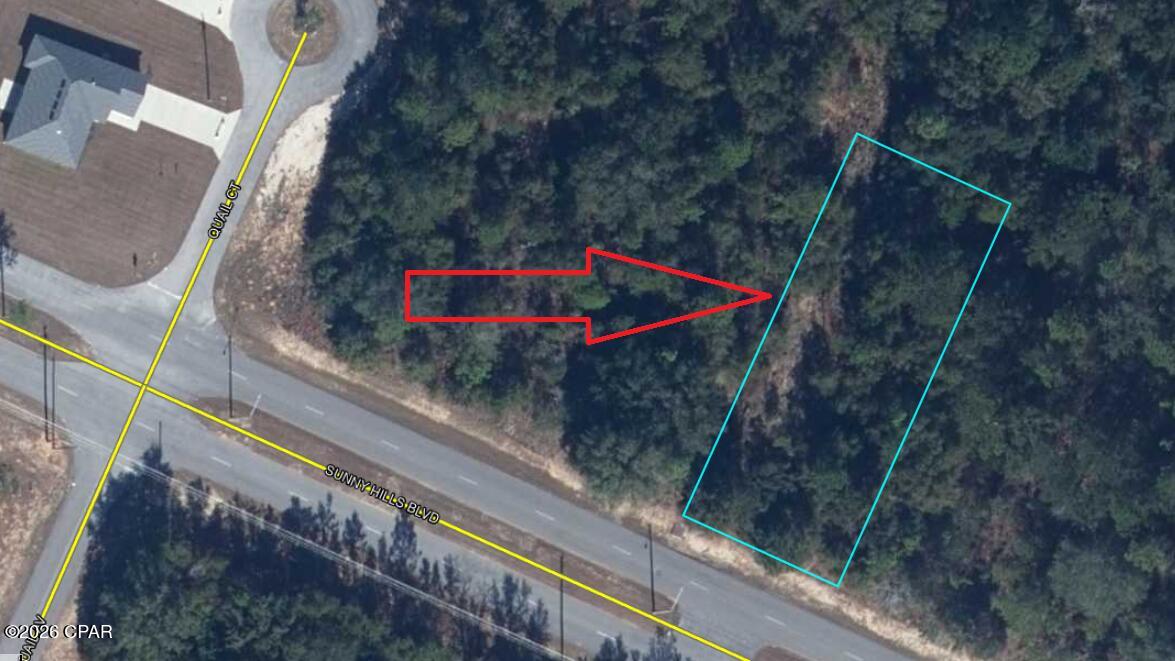 Build Your Dream Home in Sunny Hills!
Discover the perfect canvas for your future home on this spacious 0.37-acre vacant lot located on the popular Sunny Hills Blvd in Chipley, FL. This property offers the ideal balance of Florida sunshine and peaceful suburban living, and it is situated on high and dry ground, ensuring firm soil and excellent drainage with no flood zone headaches. The generous, level terrain provides plenty of room for a modern floor plan, a spacious backyard, and even a pool, all while offering easy paved access and a straightforward commute. Electricity is available in the area, and the community is serviced by a central water system, making this lot utility-ready for your build. Sunny Hills is a growing community known for its natural beauty and recreational opportunities, placing you just minutes away from fishing and swimming at Boat Lake and Gap Pond, as well as the challenging 18-hole Sunny Hills Golf Club. You can enjoy the quiet of the countryside while being only 45 minutes from the world-famous white sand beaches of Panama City Beach and the premier shopping at Pier Park. With Florida real estate continuing to thrive, this oversized lot represents a fantastic investment opportunity with no time limit to build, allowing you to secure your piece of the Sunshine State now and develop it whenever you are ready. Being high and dry is a major advantage for insurance and construction costs, making this lot a true builder's dream. This prime piece of land won't last long at this price, so don't wait--call today to make an offer and start planning your Florida future!