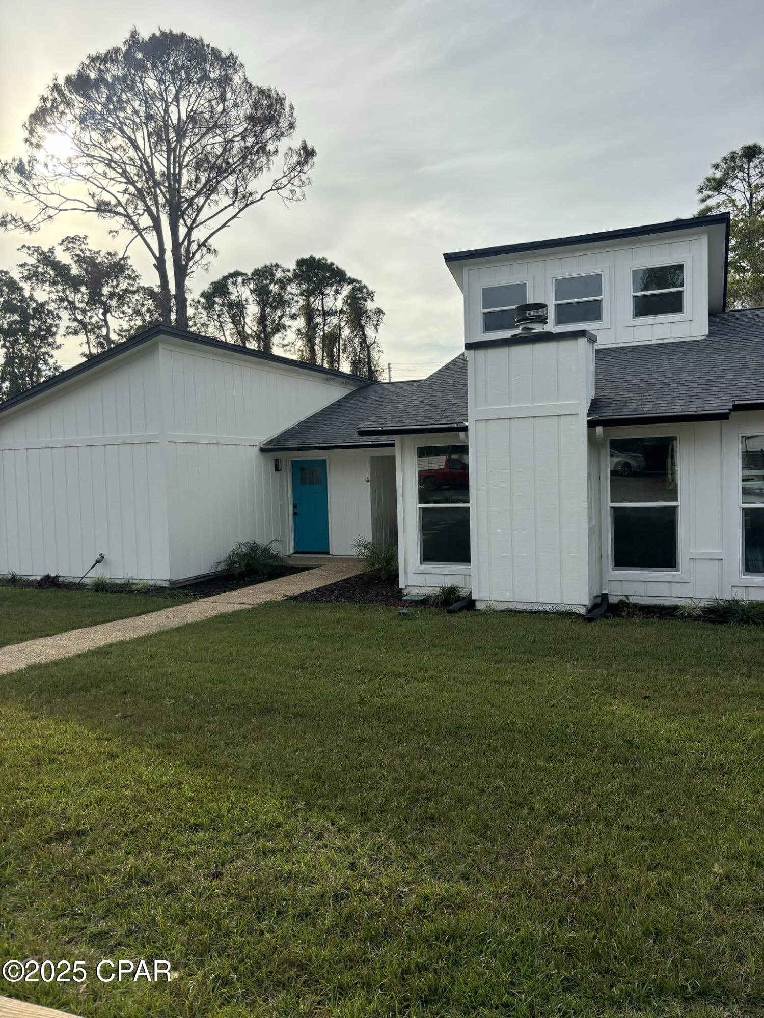 A MUST SEE! You'll love this freshly remodeled 2-bedroom, 1-bathroom duplex located right off N Lagoon. Featuring gorgeous modern upgrades, an electric fireplace, and easy access to everything PCB has to offer. Rent partially furnished or unfurnished. Water and a non-warrantied washer and dryer are included. CALL US TODAY, this one will go fast!