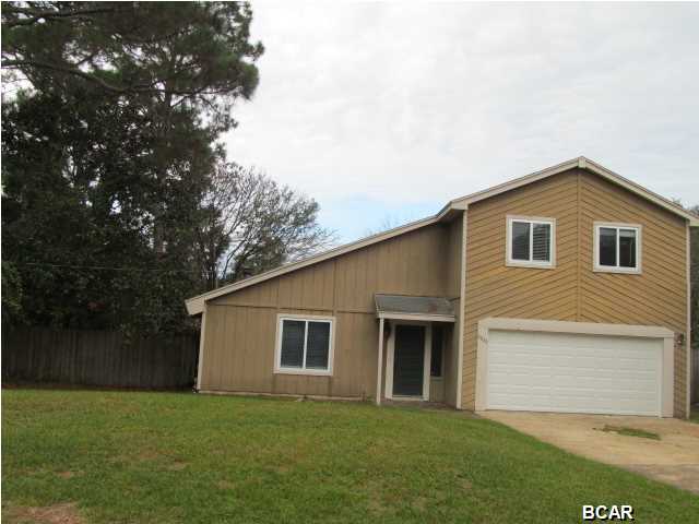 Nice 3 bedroom ( all bedrooms and 2 baths are upstairs)  2.5 bath 2 story home with a garage, fenced back yard with in ground pool. This home offers Pool Service-included with rental rate. ADT Security System is available- at tenant cost. This home is on Septic.