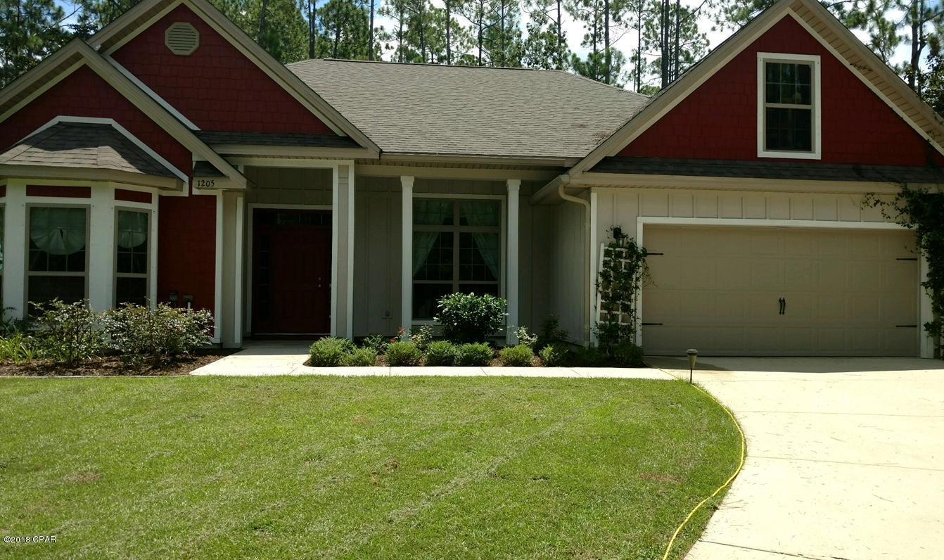 Immaculate executive home in Laird Point! 4 bedrooms, 2 baths, plus large office or bonus room downstairs. Screened in porch. Beautiful tray ceilings, granite counters, breakfast bar, split bedroom floor plan, hardwood flooring. All stainless steel GE kitchen appliances AND GE W/D included for your use. 2-car garage, sprinkler system [separate irrigation meter], and Pest Control included. Laird Point is a gated waterfront community with tennis courts. Cannot park boat in driveway. Pets negotiable, restrictions apply & pet deposit is required. Call or email for pet approval before viewing.