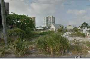 Vacant lot in the Biltmore Beach area off Thomas Drive. This 50x120 lot is close to the beach and several boat ramps along Grand Lagoon. Zoning is R-3 which allows for a single family, duplex, triplex or townhomes. Great location for an investment property as you are also close to many restaurants, St. Andrews State Park and marinas. All info is approx. and must be verified by Buyers if important.