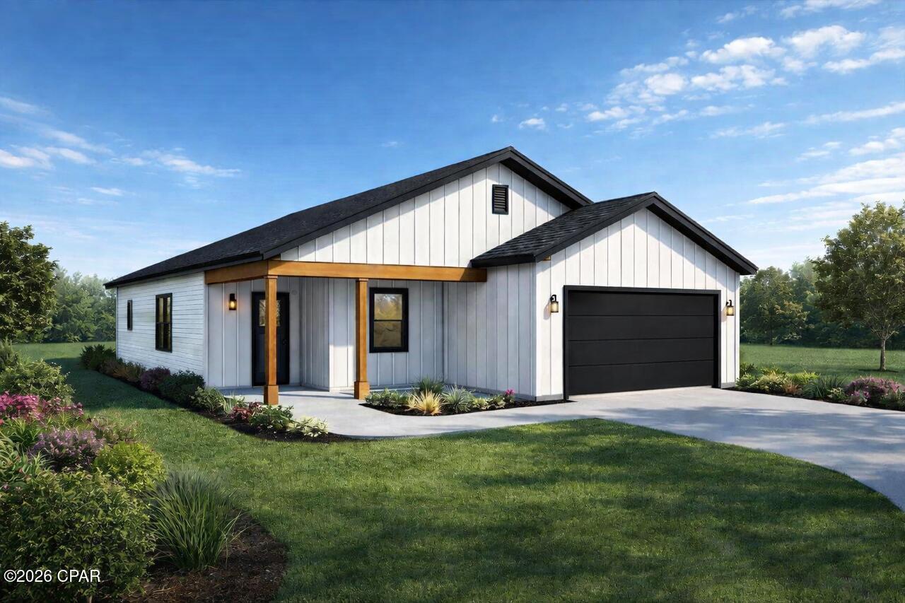 Seller offering $7,000 toward closing costs or upgrades! New construction in Sunny Hills with upgrades included as standard. 1,801 sqft open floor plan, 9' ceilings, LVP flooring, and modern finishes. Kitchen features quartz countertops, white shaker cabinets, subway tile backsplash, GE appliances, and farmhouse sink. Spacious primary suite with walk-in closet and dual vanities + private bath. Separate laundry room. The community of Sunny Hills provides a quality life at an affordable price. Enjoy lakes, boat ramps, parks, beach, golf course & NO HOA. Schedule your tour today!