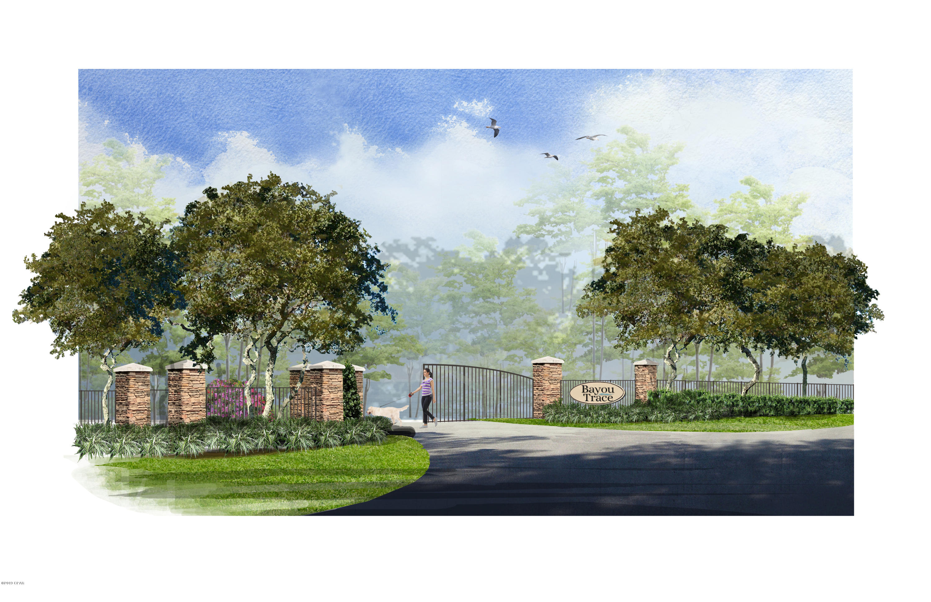 Brand New Waterfront luxury in the heart of Bay County ~ Bayou Trace! Now is your chance to get in on the ground floor of this exquisite gated community. Located on the beautiful Robinson Bayou, this exclusive development will include only nine residences. New owners will get to choose from spacious lot sizes ranging from .37 to .75 acres, each overlooking a gorgeous Robinson Bayou. Private marina with 5' finger piers and 12'- 30' dock bays. Homes will have spacious 8' decks at the marina – ideal for enjoying cool breezes, scenic views, and captivating sunsets. Fish off the dock, take a dip in the water, dock your boat and entertain in style. What are you waiting for? Your private paradise retreat awaits!