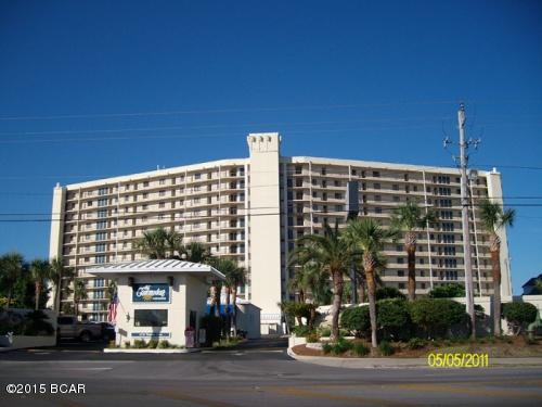 Rare!! LOW FLOOR!! Quiet east end of the beach walking distance to St. Andrews  State Park! 205 Commodore right in the center of the building overlooking the gulf. This condominium comes with one of the biggest balconies on the gulf. Over 1,400 square feet of living area. TWO gulf front Master bedroom suites with one that has a lockout feature if you wanted to keep a 1 bedroom for yourself and rent the 2 bedroom 2 bath (you just can't occupy at the same time)because of the shared balcony... The Commodore grounds and pool area has never looked better and they even have a newer walkway to the beach! Complex includes security at the entrance, shuffleboard, a small exercise room, onsite rental office owned by The Commodore, gulf front swimming pool, kiddie pool and hot tub pavilion with grill.