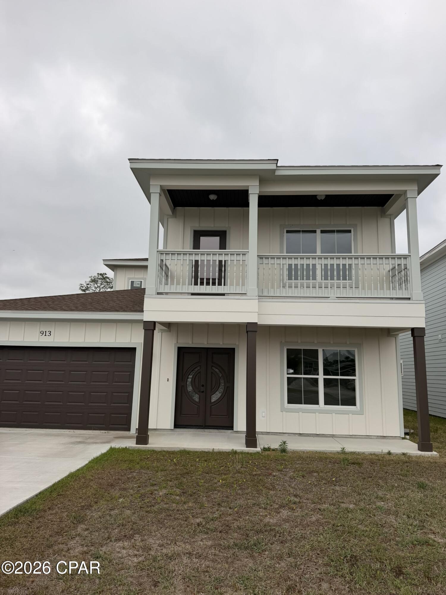 Be the first to live in this new construction home with water views! Offering 3 bedrooms, 3.5 bathrooms, plus an office/flex space, this home provides plenty of room to spread out. Enjoy a large yard, 2-car garage, and a convenient location near shops, dining, and Tyndall Air Force Base. Each bedroom features its own private bathroom, making it ideal for roommates, guests, or those seeking extra privacy.
