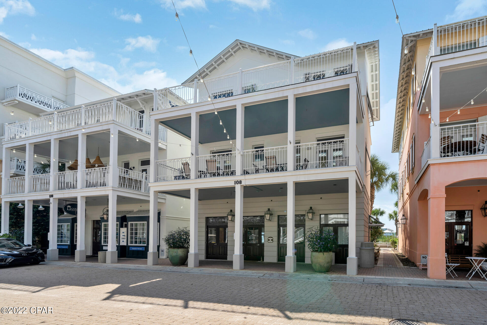 CURRENTLY UNDER CONTRACT, SELLER WILL CONSIDER BACKUP OFFERS1 This is a rare investment opportunity to own a 3 bedroom unit in gorgeous Carillon Beach under $1 million with low HOA and fantastic rental income! This multi-story unit has three covered porches and a sun deck with the porch from the 2nd floor living room and the 3rd floor master sun deck facing beautiful Carillon Lake.  The 3rd floor master and king bedrooms each have very spacious ensuite bathrooms with whirlpool tubs and separate walk-in showers.  One of the best features of this beautiful home is the massive porch space. On the east side you have two 20 feet wide porches with breathtaking lake views and distant views of the beautiful Emerald Coast shoreline. the same families for over a decade, this townhome offers so much at such an affordable price.  Rental income has been about 60k the last two years.  This is with 4 different couples sharing ownership and usage.  Each couple gets at least 2 weeks a year or 8 weeks min of owner usage annually.  With less owner usage or for strictly investment, this property should do over 70k annually.  Just over the bridge from Rosemary and the beaches of 30A, groceries and dining within a miles distance, and one of the most gorgeous beach communities along the Emerald Coast.  It's a short walk to the 8 deeded beach accesses spanning 3900 feet of breathtaking white sand beach and the amazing amenities of Carillon Beach.  Come see why this is one of the best 3 bedrooms available at this price in the area!