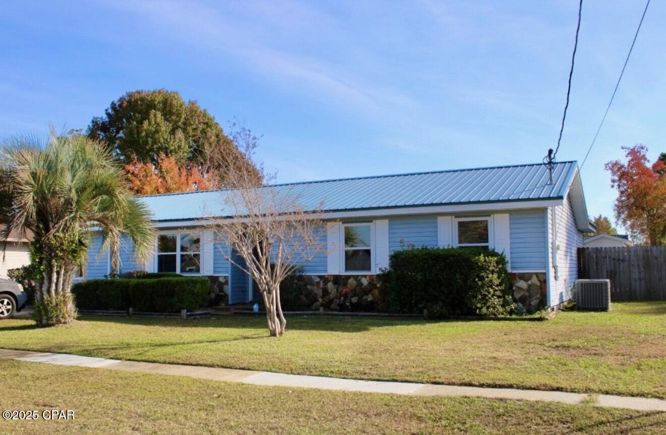 Discover incredible value in the heart of Lynn Haven! This beautifully maintained home offers the best price in the area and a fantastic list of recent upgrades. Enjoy peace of mind with a 6-year-old metal roof, plus a brand-new 12×20 wooden deck perfect for outdoor living. A new 8×10 storage shed and wooden privacy fence add convenience and comfort, while the new refrigerator enhances the bright, functional kitchen.

Inside, you'll love the extra-large master bedroom, complete with a spacious master bath featuring a separate shower and luxurious jetted tub—your own private retreat at the end of the day.

This property is truly move-in ready and priced to sell. Don't miss your chance to call it home!