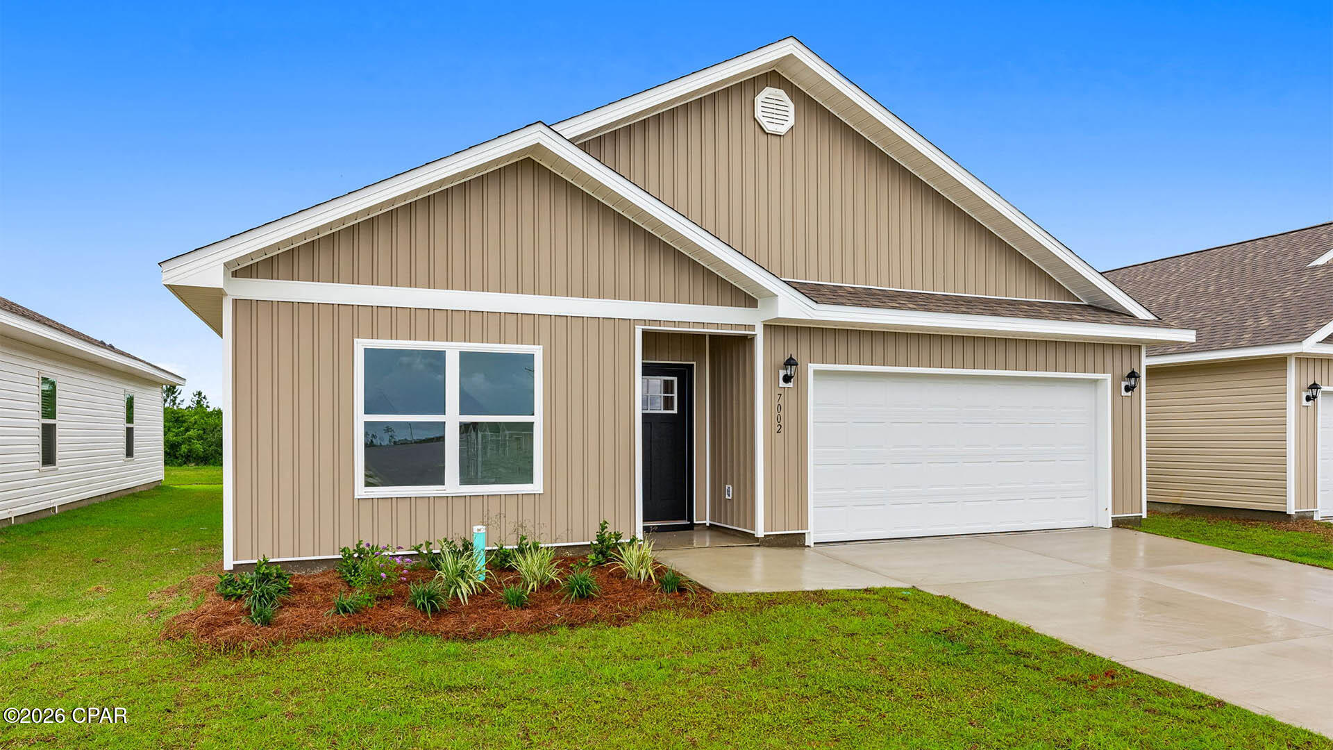 Welcome to the Beau, located at the Hodges Bayou community in Southport, Florida. The Beau is one of our popular one-story floor plans used in many communities across the country, making it an excellent choice for a new home. With this 4 bedroom, 2 bath home, you will see 1,799 square feet of spacious living perfect for a small family to enjoy comfortably.

As you walk inside the Beau, you will see the long main hallway leading you to the open living room and kitchen.  Engineered vinyl plank flooring throughout the main areas offer a sleek, low-maintenance way to keep your floors looking great while soft carpet in the bedrooms keep your feet cozy. The kitchen and bathrooms feature granite countertops and white cabinetry, a walk-in pantry, and a large island ideal for family and guests to enjoy your meals together. The primary bedroom has its own bathroom featuring a spacious walk-in closet, a double vanity, and a separate walk-in shower and tub. Each room in the house has large windows that allow plenty of natural light in to brighten your mood and home up.

On the exterior of the home, you will see durable vinyl siding and each home comes standard with a sodded yard, dimensional shingles, and more. The Beau also features a covered back patio.

Sidewalks line every street so you can enjoy the unbeatable Florida sunsets and sunrises on your walk with the kids or the dogs. 

Whatever room in this house you're in, you will feel right at home. Contact us today to find your home at Hodges Bayou Plantation! Don't forget to ask us about available upgrades and options for this home!