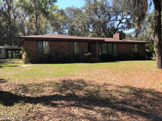 Waterfront, brick home in Parker on Pratt Bayou. Convenient to Tyndall AFB. Features full wall fireplace in living room and windows overlooking the water, formal dining room, Den/family room, with a breakfast bar in kitchen and updated appliances. Inside laundry. Double Carport with built-in storage area at the back of house off the circular drive. Boat dock currently under construction, but once completed available for tenant use. Pumphouse with well for sprinkler system. Pest control included in rent. Half off of the security deposit for active military.



All measurements are approximate.