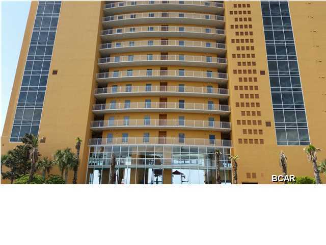 This excellent rental property is the Ultimate Vacation Destination for all ages with 400 FT of Gulf frontage, 2 water parks, lazy river, pool, water slides, fountains, and Jacuzzi. Additional amenities include a gulf view arcade, fitness room, and an island style bar and grill. This 15th floor property has 2 bedrooms 2 baths and over 1000 sq. ft. of carpet installed just in time for the rental season. New HVAC unit just added.