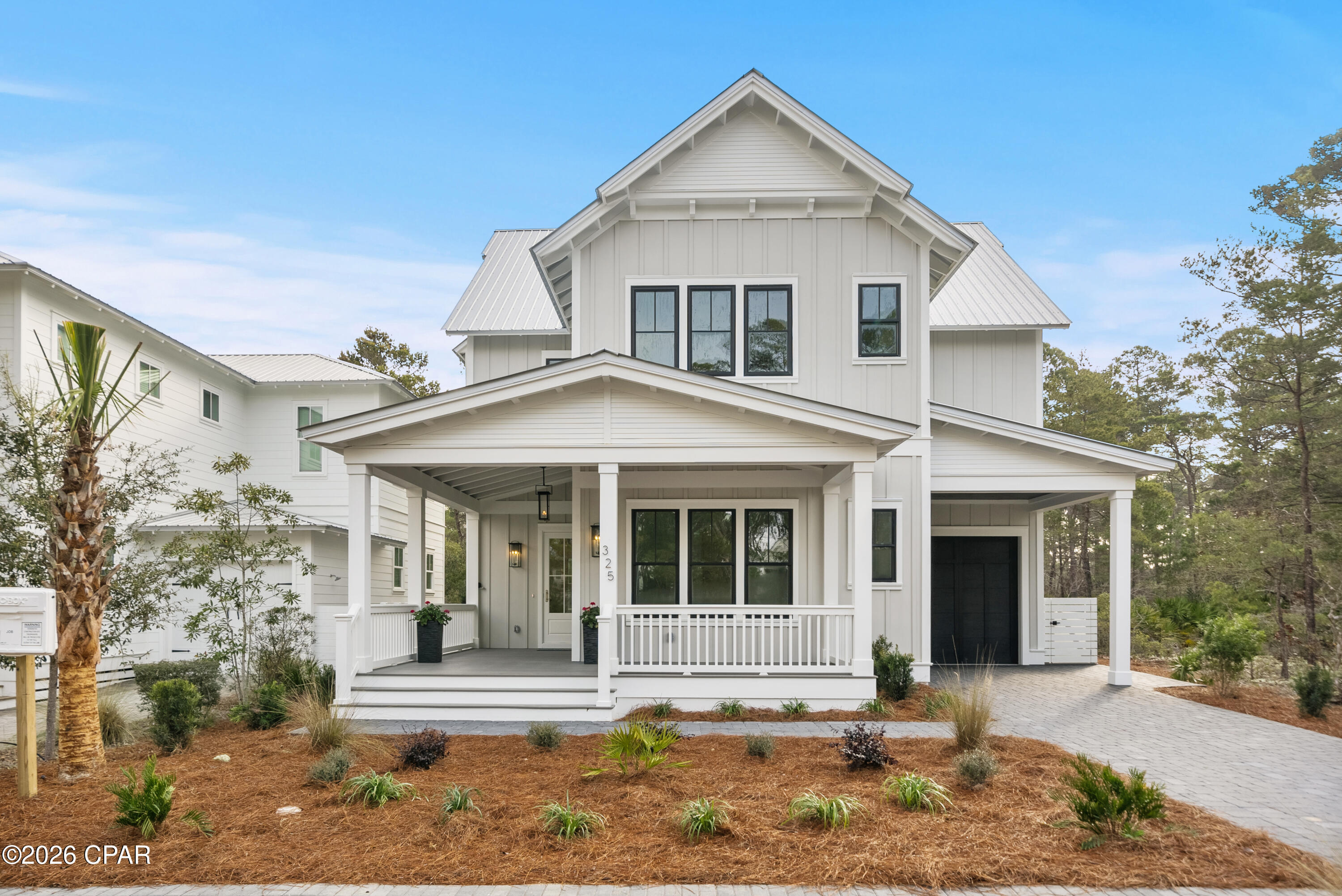 CURRENTLY UNDER CONTRACT, SELLER WILL CONSIDER BACKUP OFFERS

Coastal Living at Its Finest on 30A

Discover your Dream Home in the sought-after Lakeside community at Blue Mountain Beach. 
New Construction, 325 Matt's Way, a stunning 4-bedroom, 4.5-bath home offering 2,665 sq ft of thoughtfully designed living space just steps from the sugar-white sands of Santa Rosa Beach.

This beautifully crafted home features white oak flooring, quartz countertops, and TimberTech composite decking for low-maintenance outdoor living. The chef's kitchen is equipped with premium Dacor 36'' dual fuel range, Dacor refrigerator and microwave drawer, and a Bosch dishwasher, perfect for hosting and entertaining in style.

Enjoy two spacious living areas and expansive porches that invite coastal breezes year-round. Each bedroom offers an ensuite bath for privacy and comfort. Modern conveniences include a Rinnai tankless water heater, 1-car garage, and parking for up to four vehicles (garage, driveway, and street).

Located near the best of 30A, you'll be moments from scenic biking trails, boutique shopping, and award-winning dining at Blue Mabel, Cowgirl Kitchen, Red Fish Taco, and Mimmo's Italian.

Experience the charm of coastal living with all the comforts of modern design at 325 Matt's Way. Your dream beach retreat awaits!
