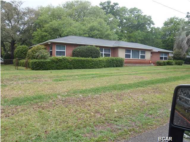 All sizes are apx////taken from the tax records and new appraisal///home is dated but has lots of potential with loads of ''Character''---4 bedrooms 3 baths with huge lots////carport with storage/tool room//large cover back porch shaded by large oak trees Sprinkler system, fireplace,some wood flooring--roof repaced in 2006---ceiling fans 2007---tubs in two bathss 2009----new heat pump 2011----house in very good condition, kitchen needs updating with new cabinets and counter tops---Home is in a very desirable area to raise family and obtain equity in your investment!!!!Large beautiful yard---in area of very nice homes!!! Call for your appointment TODAY!!!!!!!!!!!!!!!!!!!!