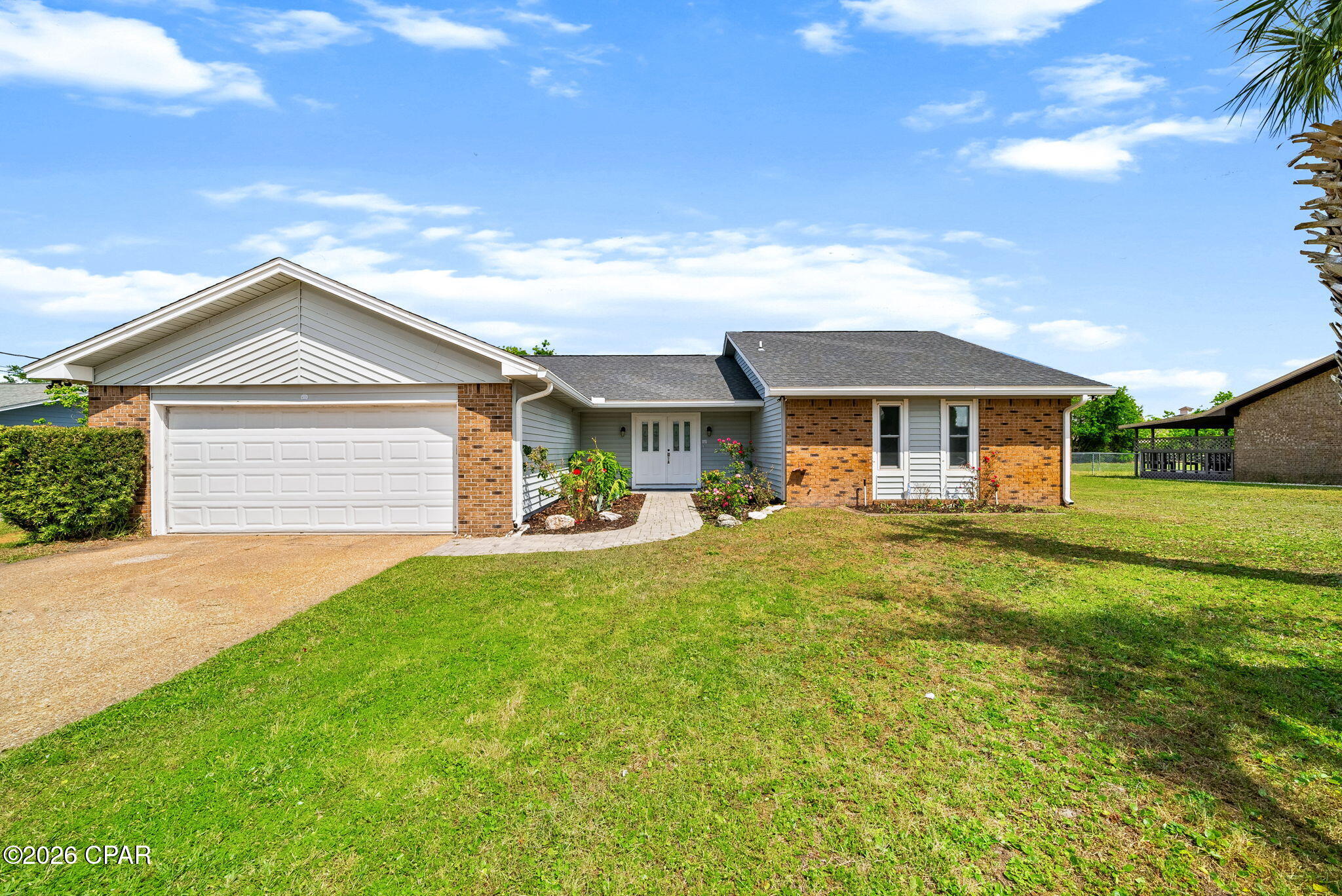 *CURRENTLY UNDER CONTRACT, SELLER WILL CONSIDER BACKUP OFFERS* Wow! This 1700 sq ft. home sits on almost half an acre lot with a completely fenced backyard oasis featuring an inground pool. This 3BR/2Ba home was completely remodeled in 2019 with new roof, a/c, everything! It was recently refreshed with inside and out. New pool pumped recently installed. The interior floor is a modern farmhouse style porcelain plank tile. Recessed LED lighting throughout. Seller is offering a $1500 credit towards the purchase of new refrigerator. Don't let this one get away.