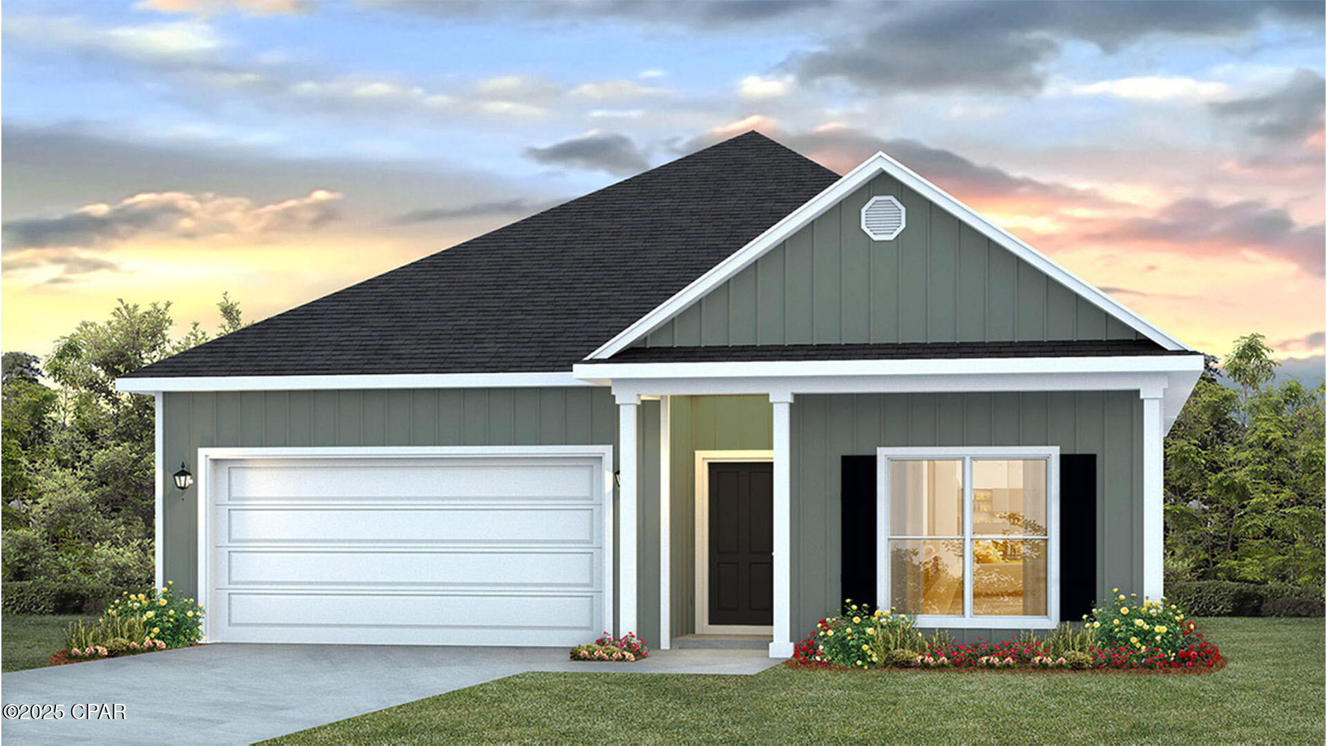 Welcome to 1917 Backwater Road, located at the enchanting Windmark Beach community in Port St. Joe, Florida. The Rhett is one of our popular one-story floor plans used in many communities in this area. With this 4 bedroom, 2 bath home, you will see 1,799 square feet of spacious living perfect for a small family to enjoy comfortably.

As you walk inside the Rhett, you will see the long main hallway leading you to the open living room and kitchen. The 9' ceilings throughout the home open up your living space with tray ceilings in the primary bedroom and living room as an added feature. Engineered vinyl plank flooring throughout the home offer a sleek, low-maintenance way to keep your floors looking new and easy to clean from sandy days at the beach. The kitchen and bathrooms feature granite countertops and white cabinetry, a walk-in pantry, and a large island ideal for family and guests to enjoy your meals together. The primary bedroom has its own bathroom featuring a spacious walk-in closet, a double vanity, and a separate walk-in shower and soaking tub. Each room in the house has large windows that allow plenty of natural light in to brighten your mood and home.

The exterior of this home features Hardie Color Plus Siding and is uniquely engineered to stand up to the harshest elements from wind, rain, fire, freezing temperatures, and hail. Dimensional shingles with 30-year warranty. A landscaped front flower bed at entry way and fully sodded yard. Our Windmark community features underground utilities making it less susceptible to damage from severe weather leading to fewer outages and more reliable service. The Rhett features a covered lanai back patio with a covered front porch. 

Located directly across from the Gulf, you will find beautiful beaches within walking distance, and local restaurants close by. These homes offer easy access to Tyndall Air Force Base (21.7 miles away), Panama City Beach (39 miles away), and downtown Port St. Joe (only 6 miles away).
 
Enjoy all that Windmark Beach has to offer featuring a town center complete with food, shopping, a gym, and more! There are sidewalks, boardwalks, bike paths, golf cart paths, and multiple beach accesses along with two large community pools and breathtaking views of the Gulf! Schedule an appointment to tour Windmark Beach today!