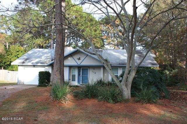 Located in a nice neighborhood on a cul-de-sac this home offers a fully fenced back yard, screened in porch, fireplace, one car garage, separate laundry room with storage, eat in dining area, large built-in closets in each room and bath tubs in both bathrooms. Freshly painted with new carpet.Close to the beach, Navy Base and shopping.